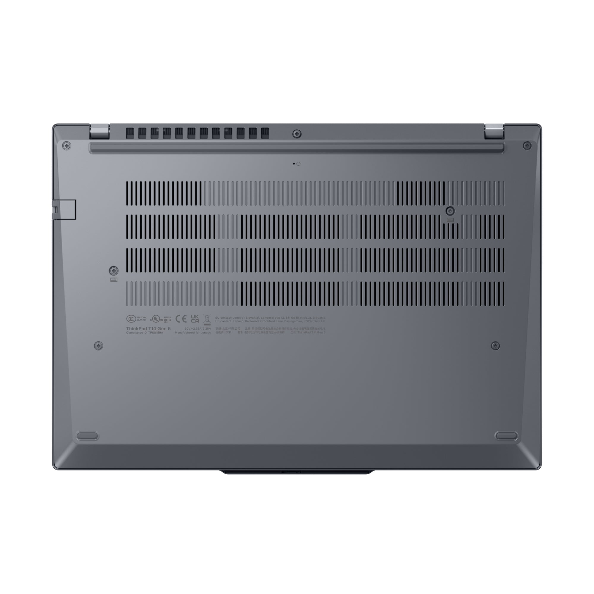 Lenovo ThinkPad T14 Gen 5 14" WUXGA Notebook, Intel Ultra 5 125U, 1.30GHz, 16GB RAM, 256GB SSD, Win11P - 21ML0052US