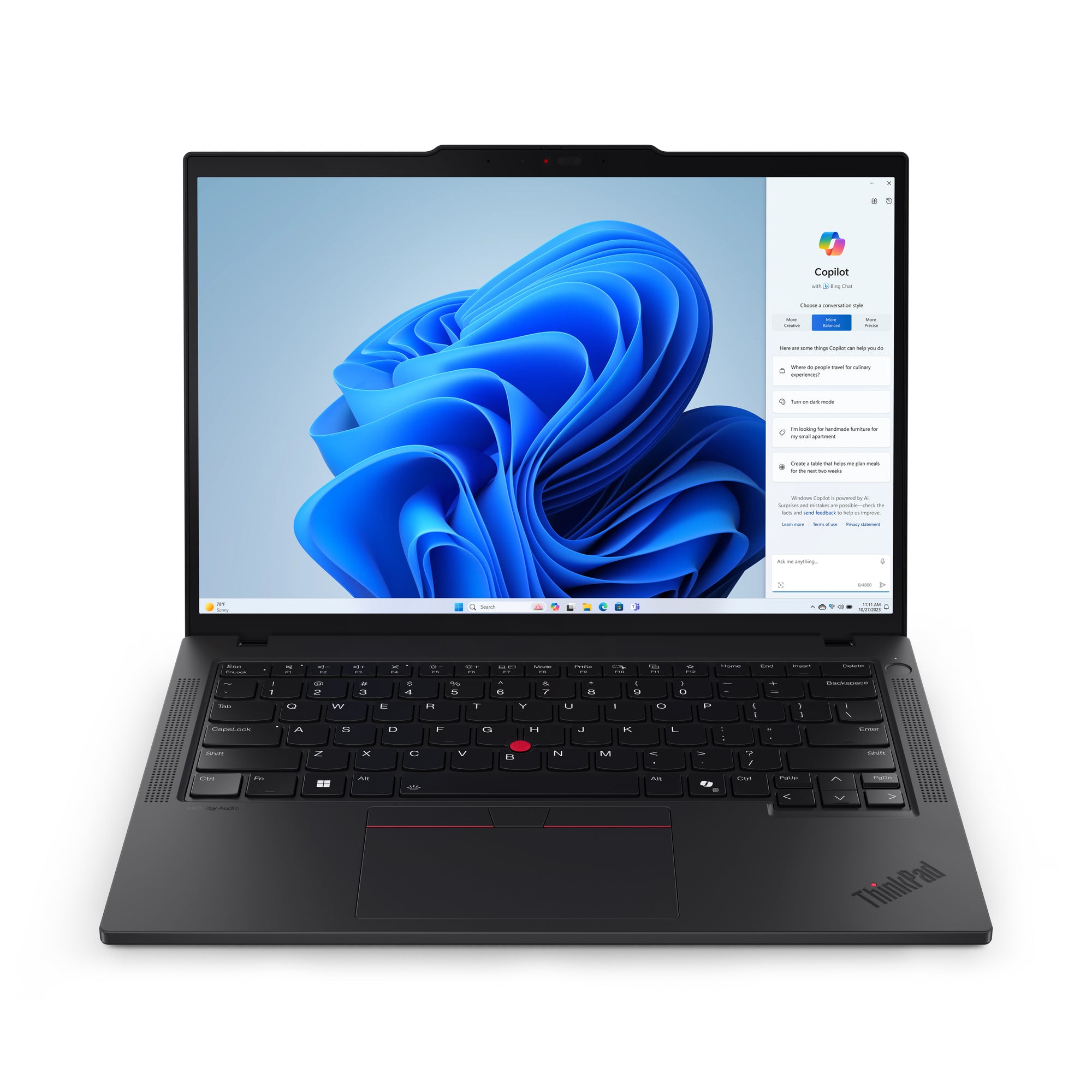 Lenovo ThinkPad T14 Gen 5 14" WUXGA Notebook, Intel Ultra 7 165U, 1.70GHz, 32GB RAM, 512GB SSD, Win11P - 21ML008NUS