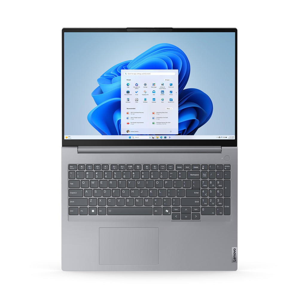 Lenovo ThinkBook 16 G7 IML 16" WUXGA Notebook, Intel Ultra 7 155U, 1.70GHz, 16GB RAM, 512GB SSD, Win11P - 21MS0066US