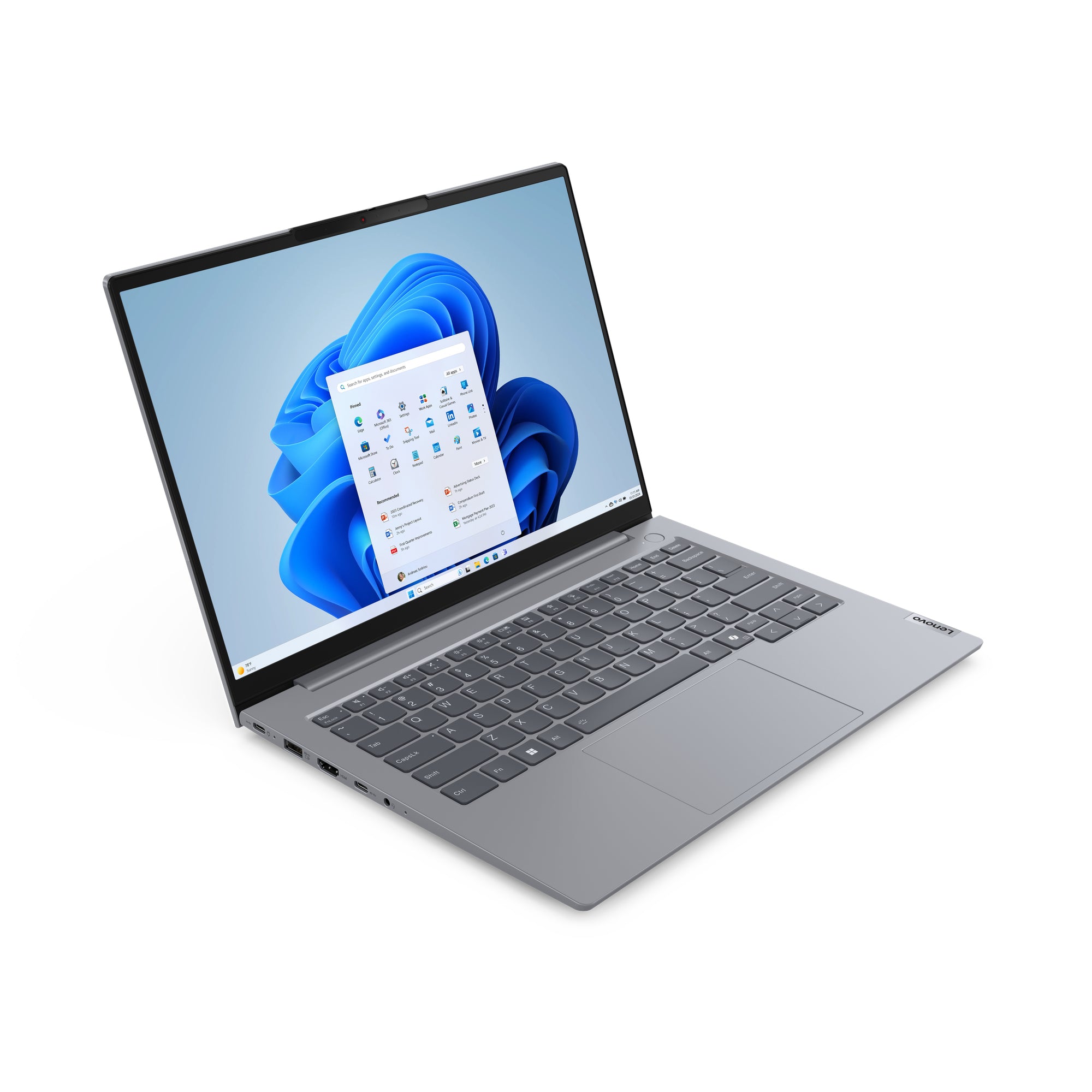 Lenovo ThinkBook 14 G7 ARP 14" WUXGA Notebook, AMD R7-7735HS, 3.20GHz, 16GB RAM, 512GB SSD, Win11P - 21MV000AUS