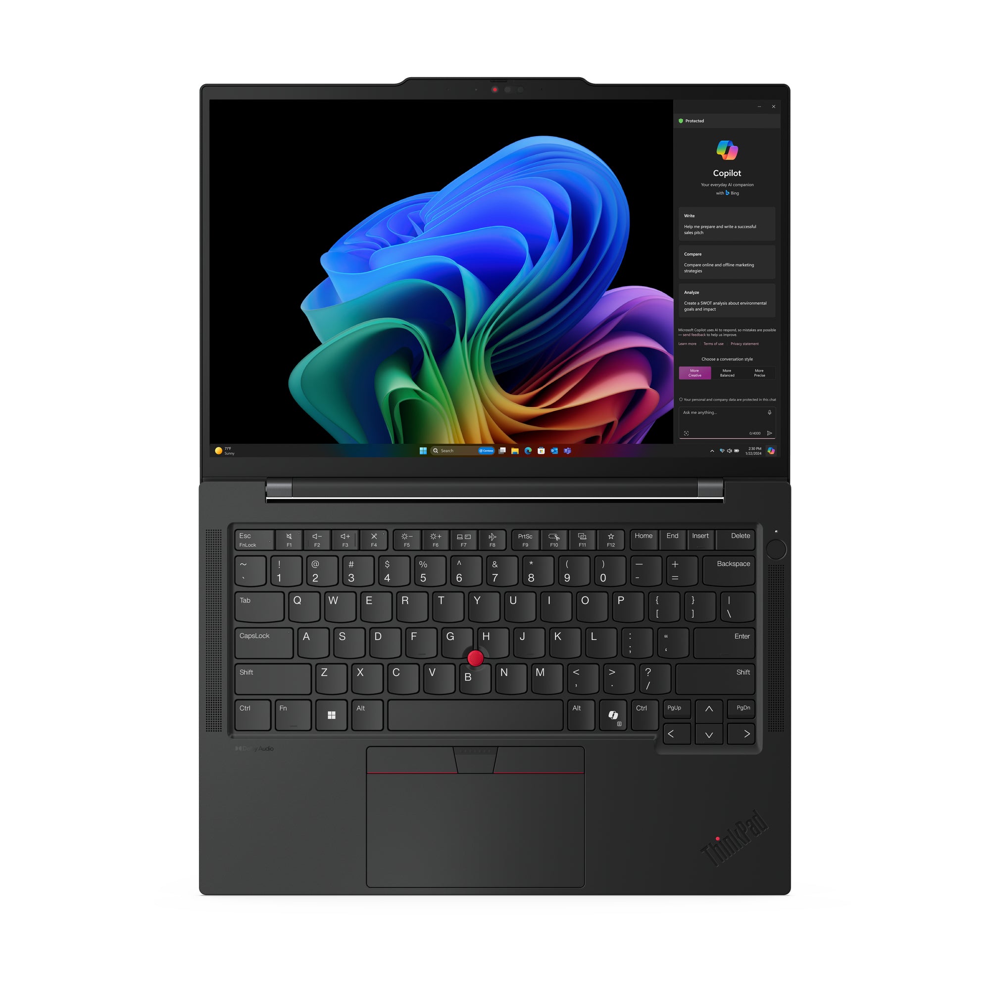 Lenovo ThinkPad T14s Gen 6 14" WUXGA Notebook, Snapdragon X Plus, 3.40GHz, 16GB RAM, 512GB SSD, Win11P - 21N1002DUS