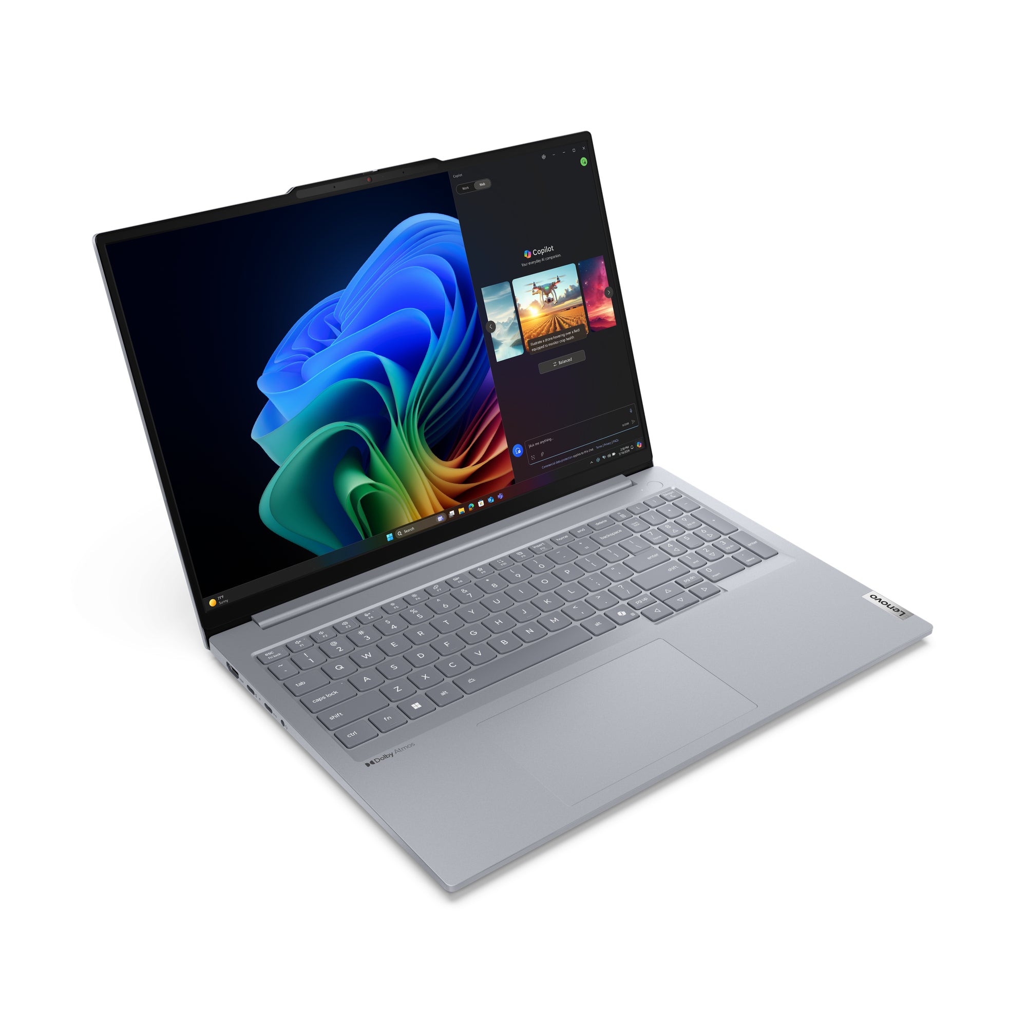 Lenovo ThinkBook 16 G7 QOY 16" WUXGA Notebook, Snapdragon X Plus, 3.40GHz, 16GB RAM, 512GB SSD, Win11P - 21NH000JUS