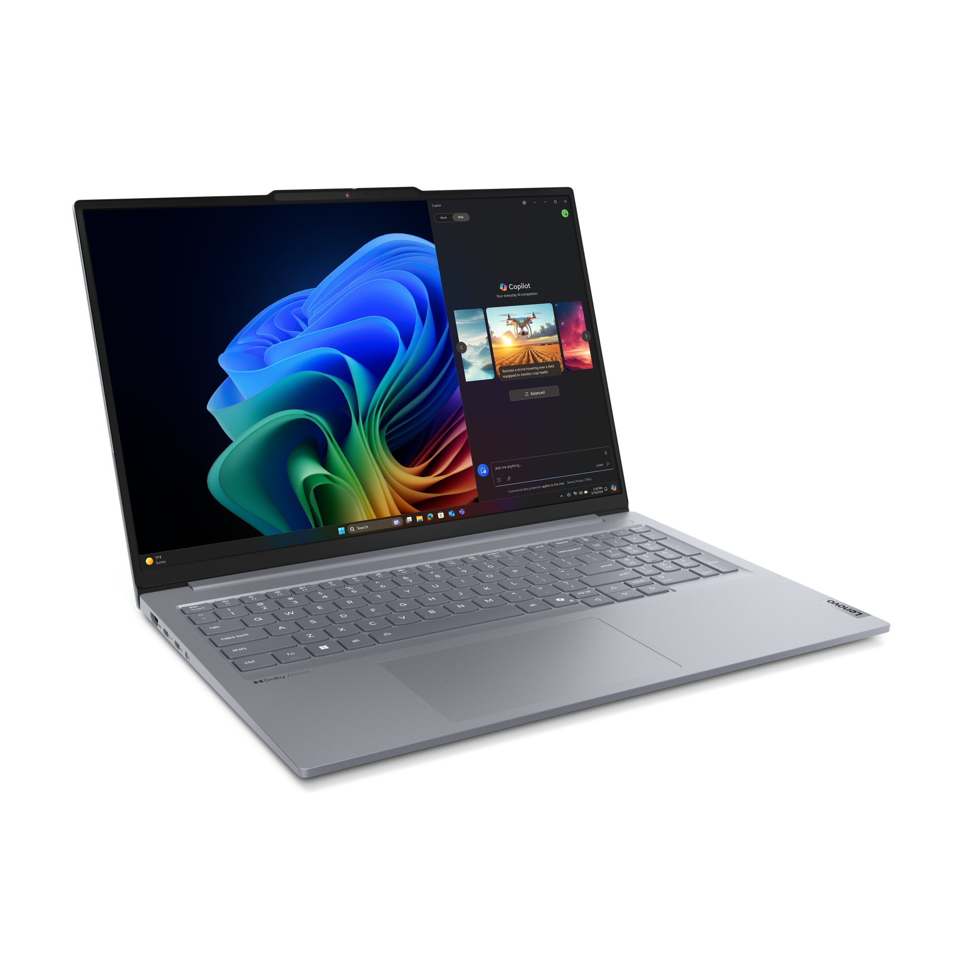 Lenovo ThinkBook 16 G7 QOY 16" WUXGA Notebook, Snapdragon X Plus, 3.40GHz, 16GB RAM, 512GB SSD, Win11P - 21NH000JUS