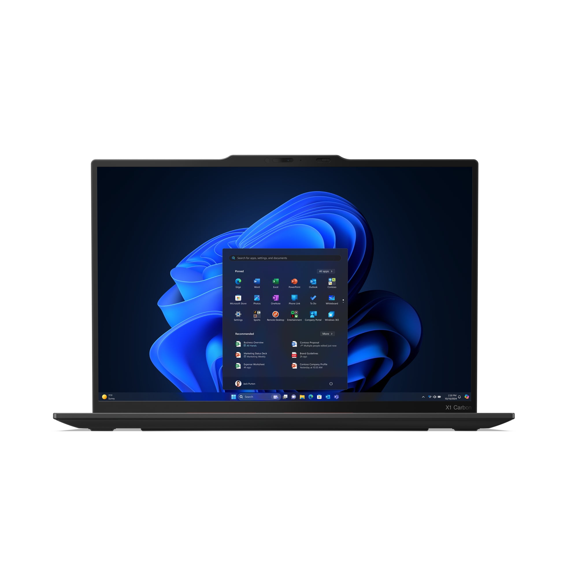 Lenovo ThinkPad X1 Carbon Gen 13 14" 2.8K OLED Notebook, Intel Ultra 7 258V, 32GB RAM, 512GB SSD, Win11P - 21NS0014US