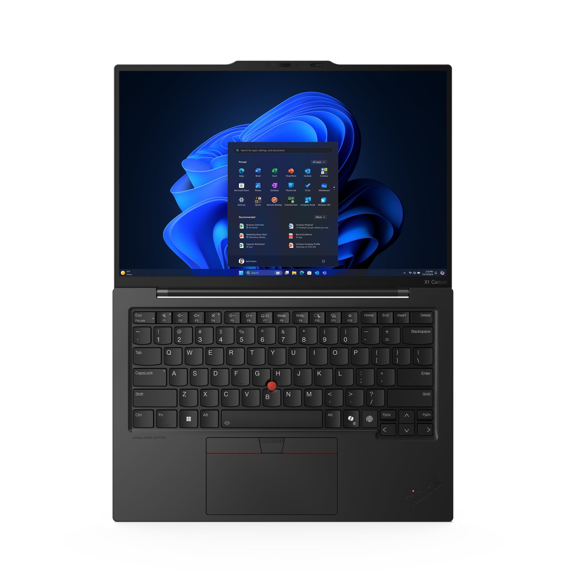 Lenovo ThinkPad X1 Carbon Gen 13 14" WUXGA Notebook, Intel Ultra 7 255U, 16GB RAM, 512GB SSD, Win11P - 21NX00FUUS
