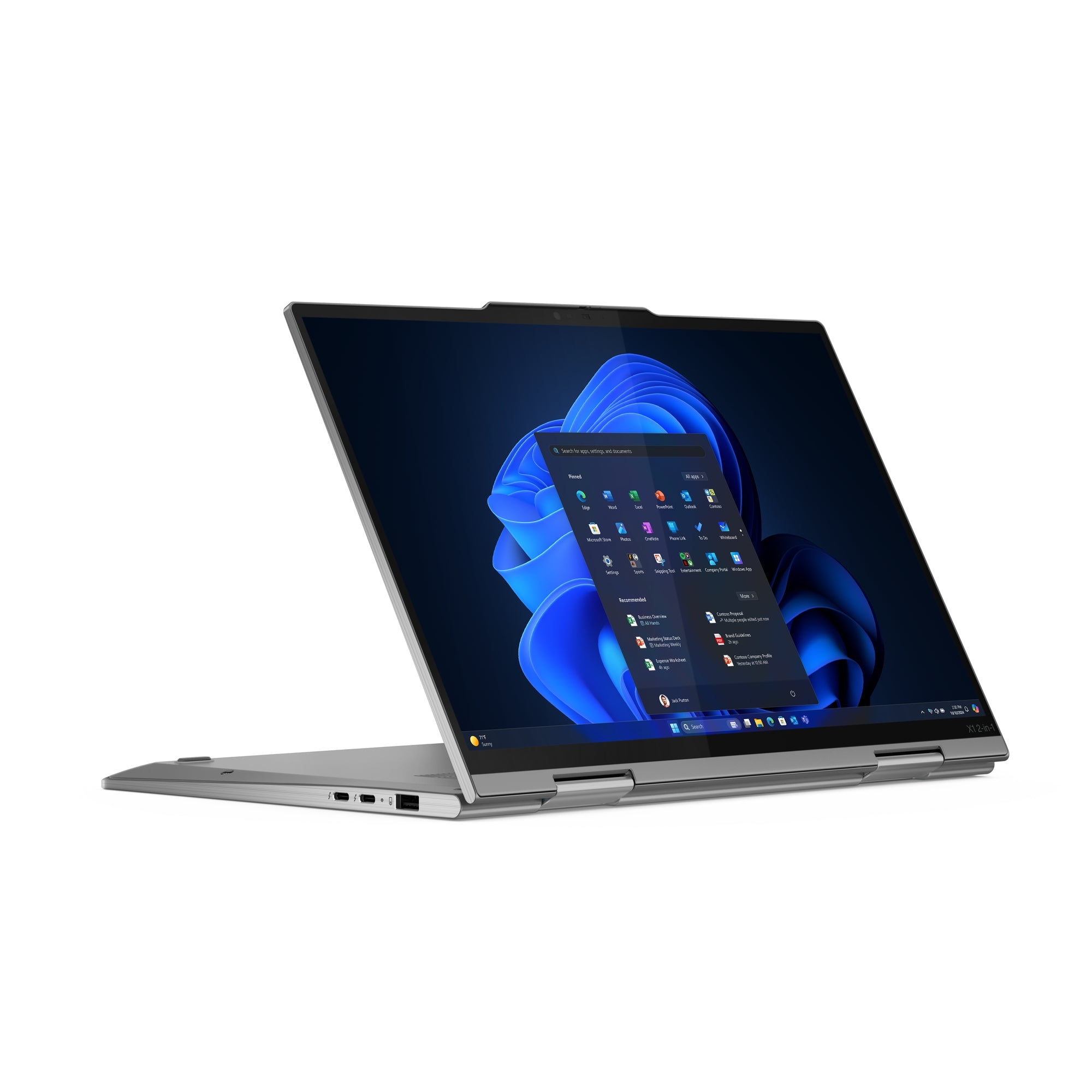Lenovo ThinkPad X1 Gen 10 14" WUXGA Convertible Notebook, Intel Ultra 5 225U, 16GB RAM, 512GB SSD, Win11P - 21Q000D5US