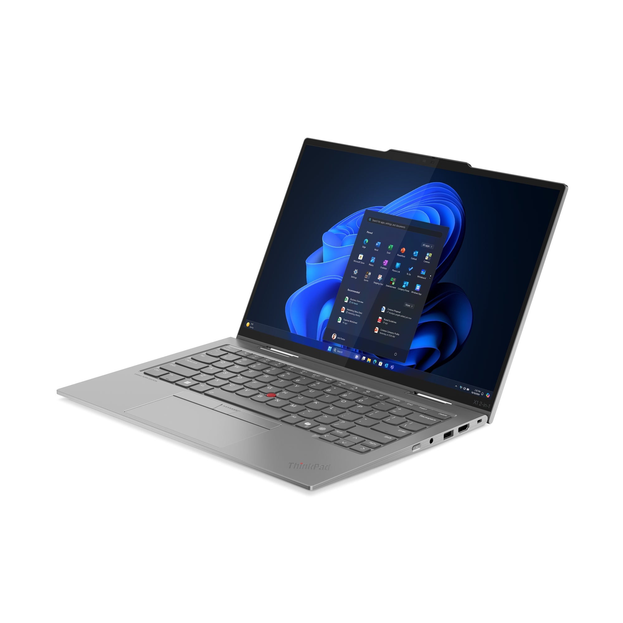 Lenovo ThinkPad X1 Gen 10 14" WUXGA Convertible Notebook, Intel Ultra 5 225U, 16GB RAM, 512GB SSD, Win11P - 21Q000D5US