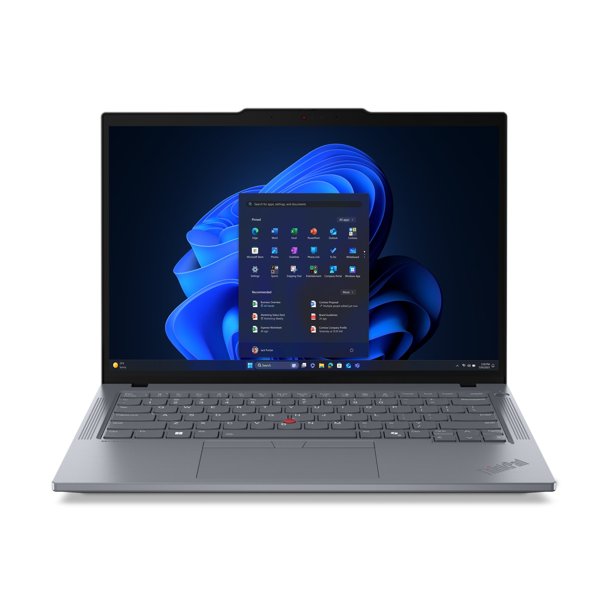 Lenovo ThinkPad T14 Gen 6 14" WUXGA Notebook, Intel Ultra 7 255U, 16GB RAM, 512GB SSD, Win11P - 21QC0021US