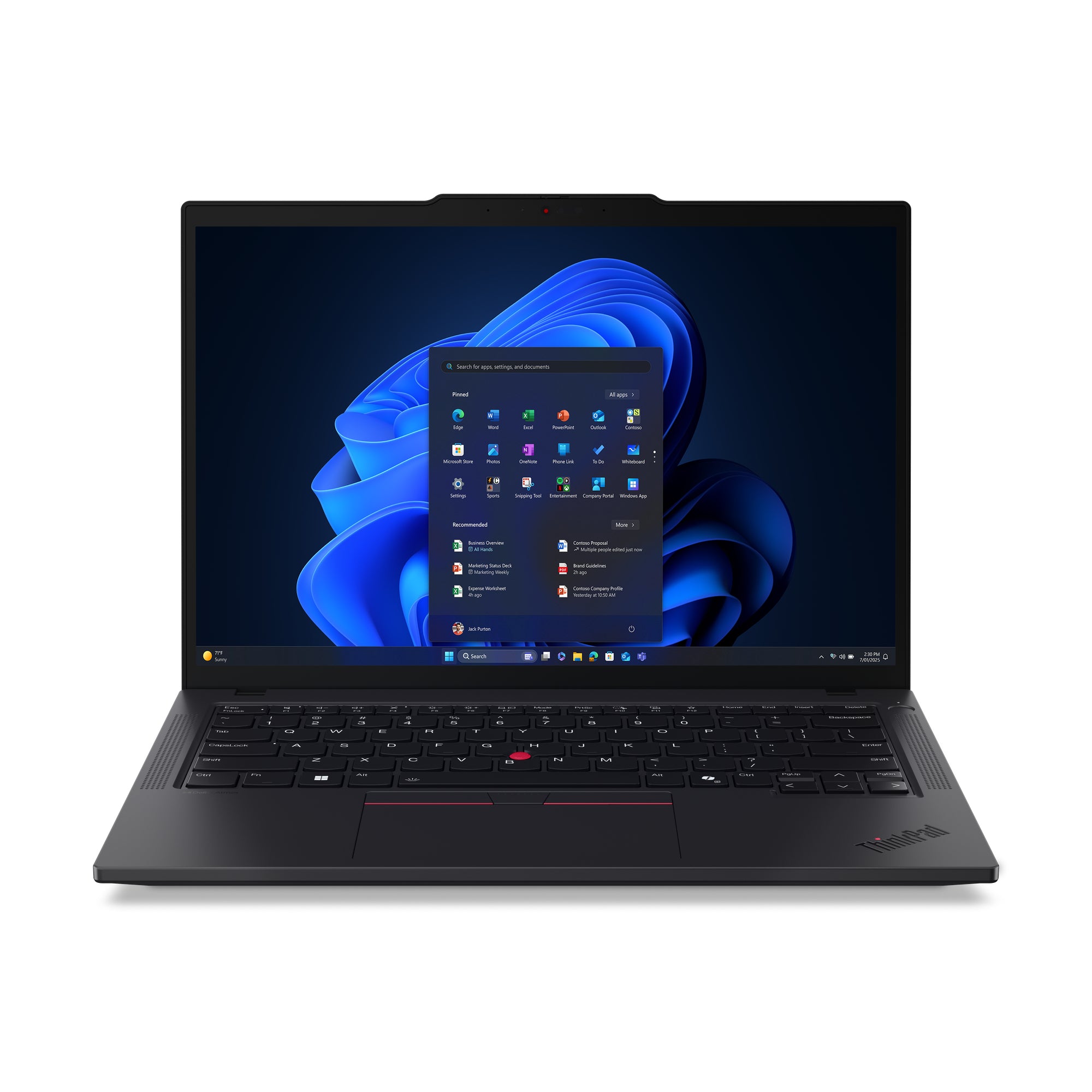 Lenovo ThinkPad T14 Gen 6 14" WUXGA Notebook, Intel Ultra 7 255U, 16GB RAM, 512GB SSD, No OS - 21QDS6DX00