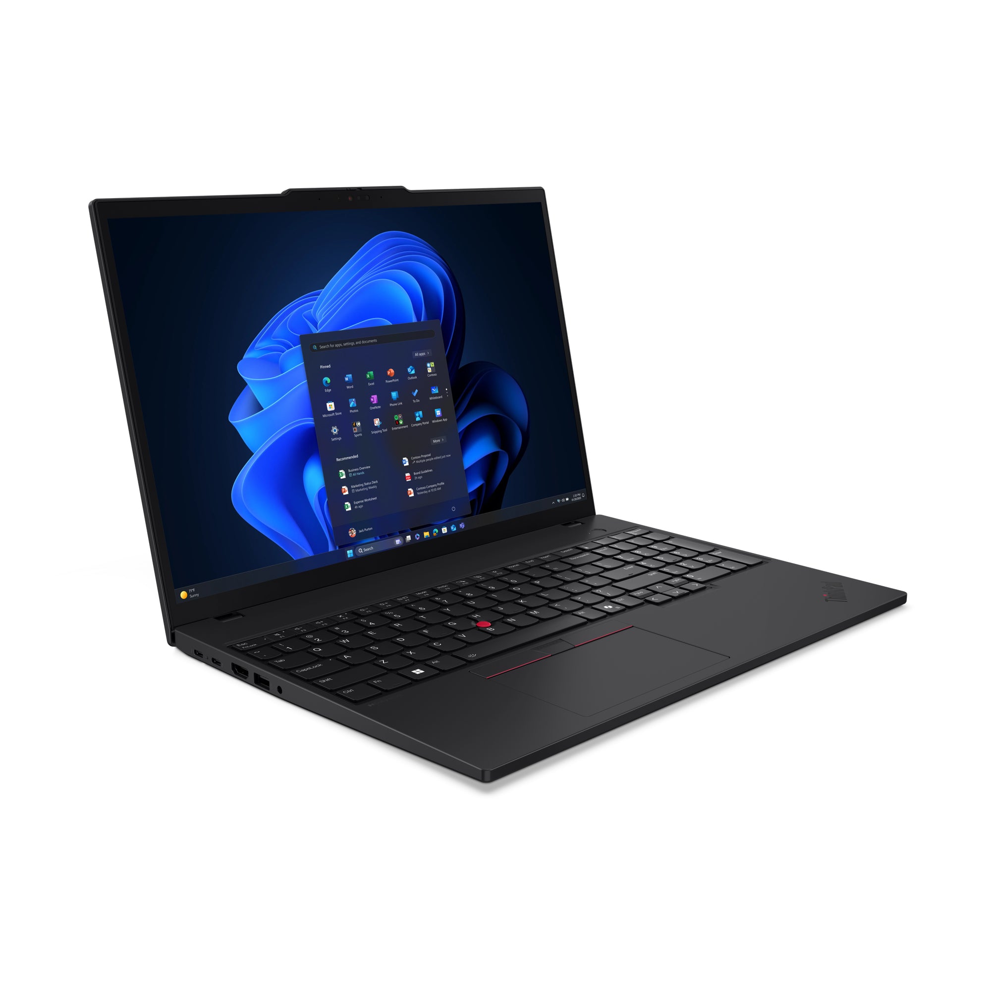 Lenovo ThinkPad T16 Gen 4 16" WUXGA Notebook, Intel Ultra 5 225U, 16GB RAM, 512GB SSD, Win11P - 21QFS1E800