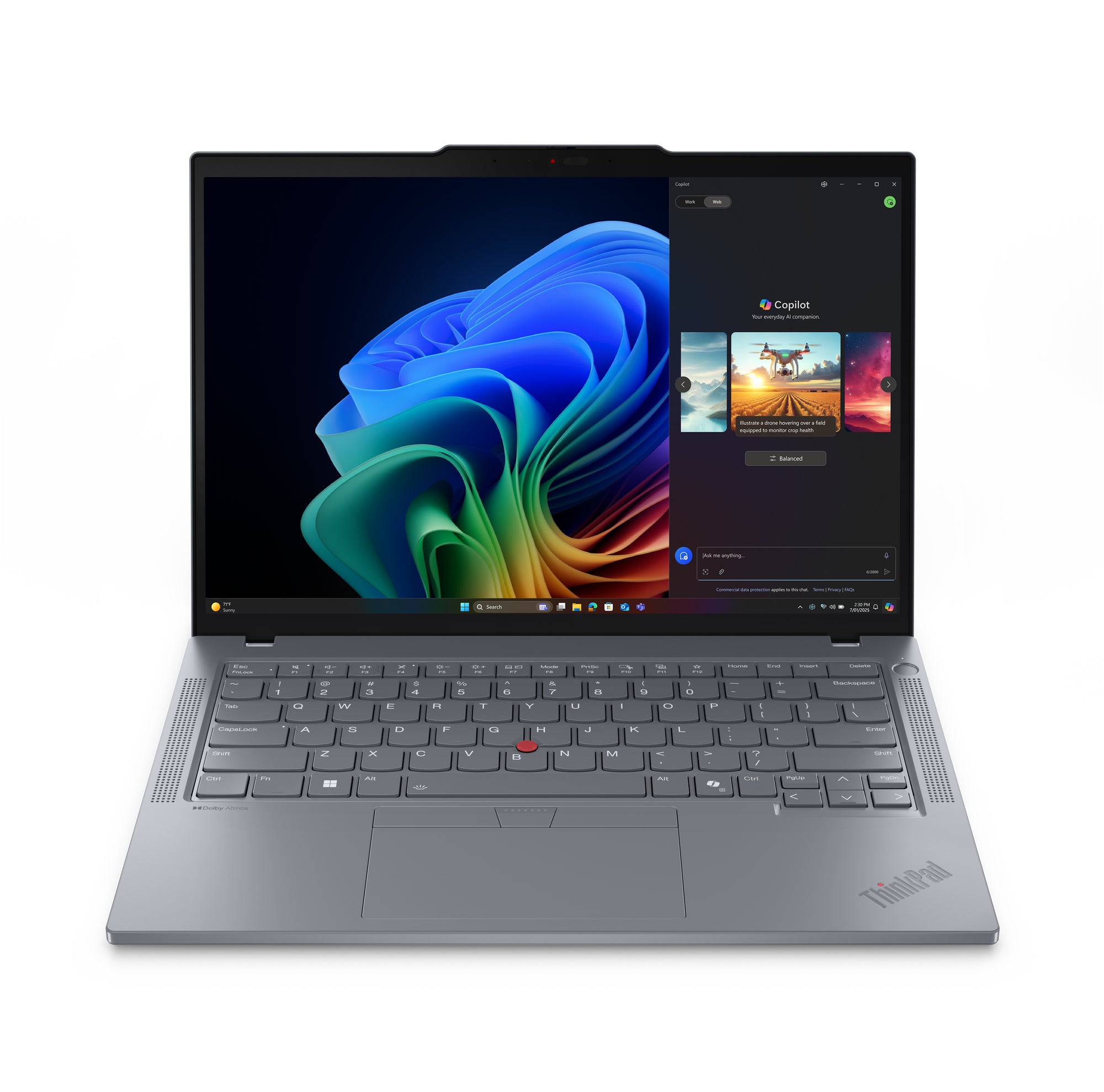 Lenovo ThinkPad T14 Gen 6 14" WUXGA Notebook, AMD Ryzen AI 5 PRO 340, 16GB RAM, 256GB SSD, Win11P - 21QJ00CRUS