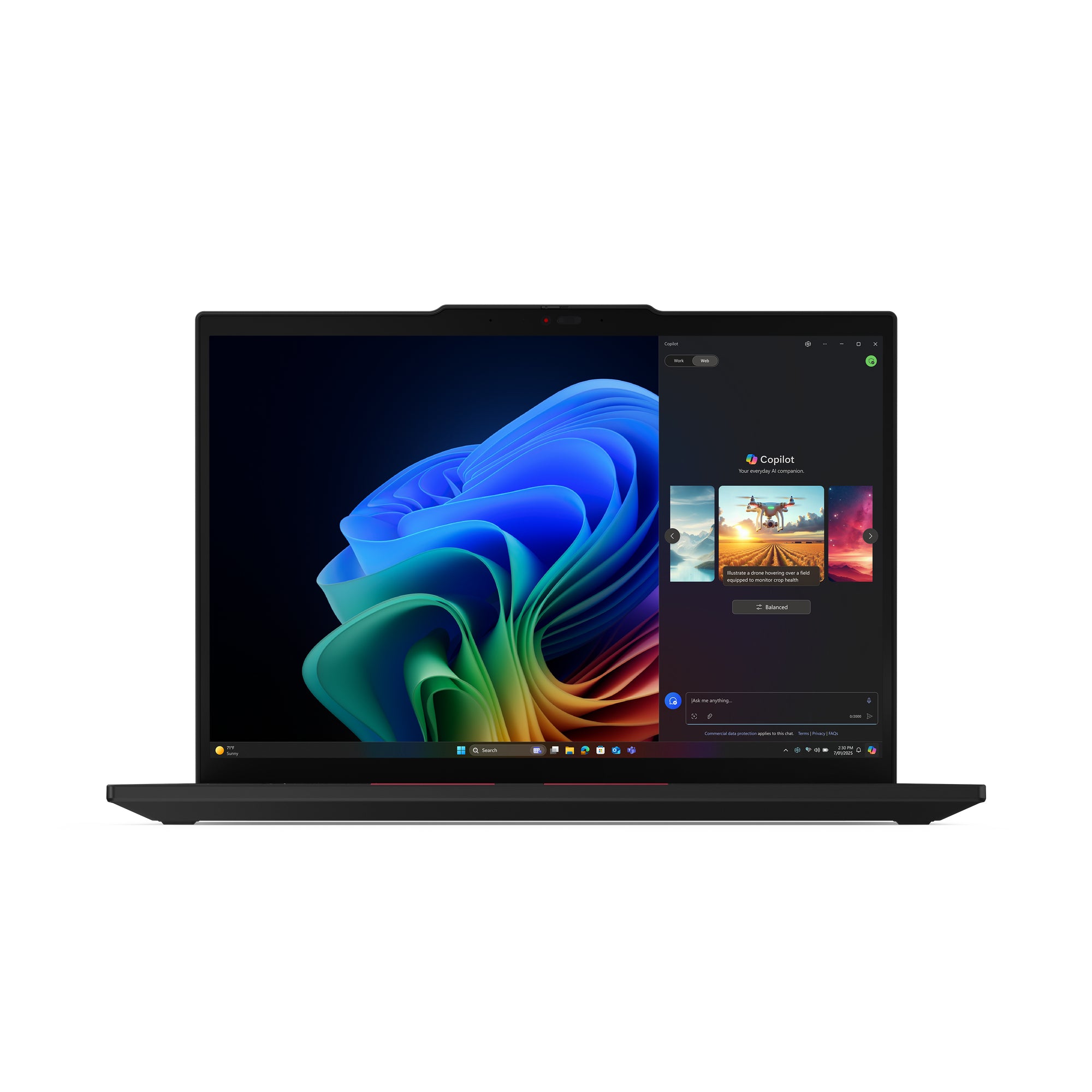 Lenovo ThinkPad T14 Gen 6 14" WUXGA Notebook, AMD Ryzen AI 5 PRO 340, 16GB RAM, 512GB SSD, Win11P - 21QJ00CUS