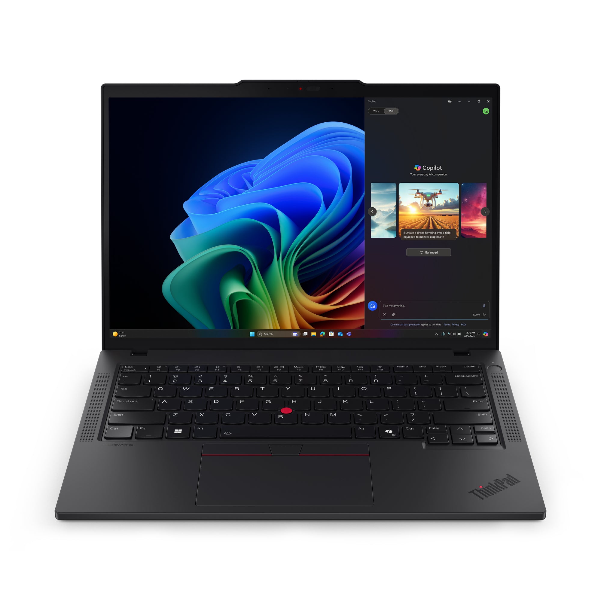 Lenovo ThinkPad T14 Gen 6 14" WUXGA Notebook, AMD Ryzen AI 5 PRO 340, 16GB RAM, 512GB SSD, Win11P - 21QJ00CUS