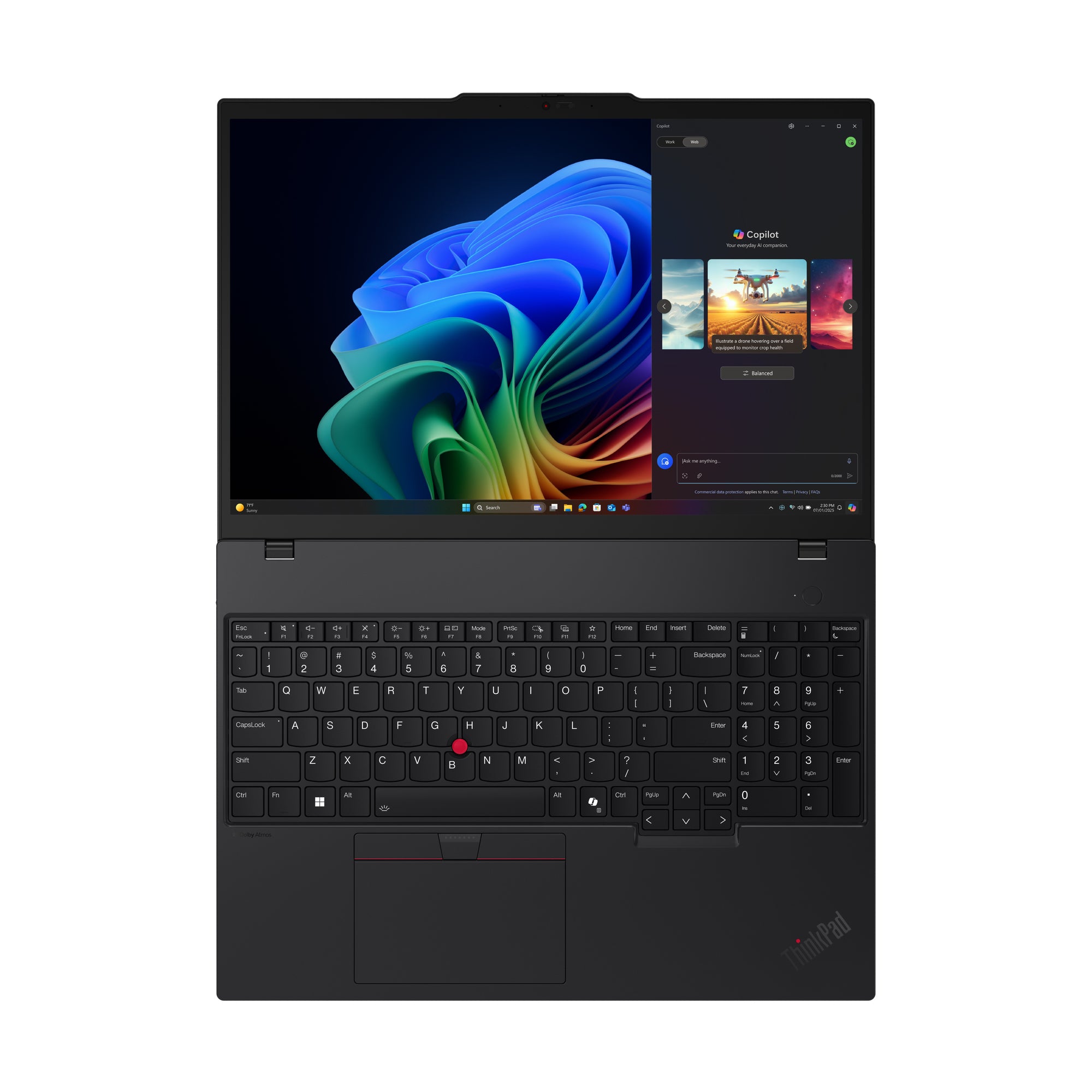 Lenovo ThinkPad T16 Gen 4 16" WUXGA Notebook, AMD Ryzen AI 7 PRO 350, 16GB RAM, 512GB SSD, NO OS - 21QQS1D400/NO-OS