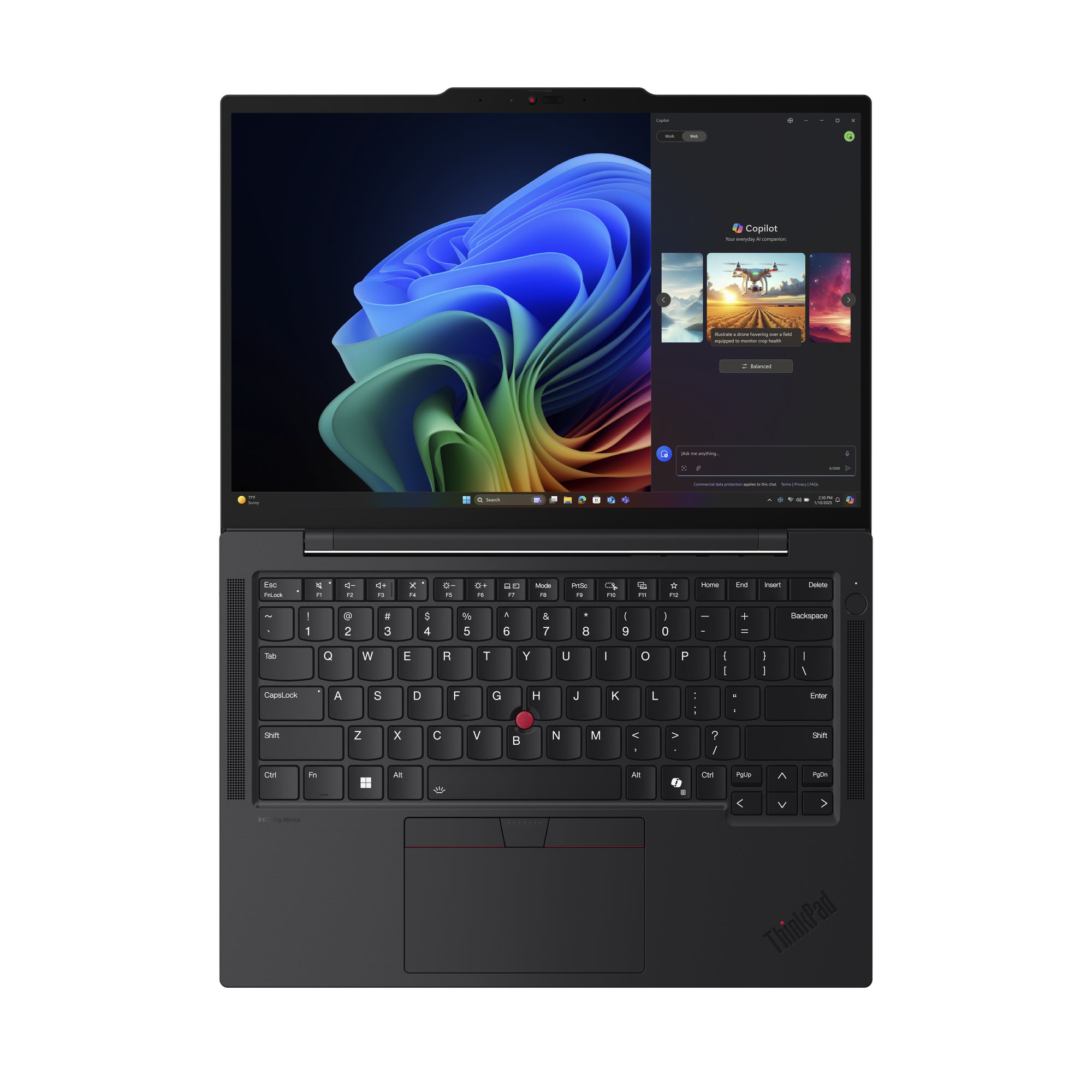 Lenovo ThinkPad T14s Gen 6 14" WUXGA Notebook, Intel Ultra 7 258V, 32GB RAM, 512GB SSD, Win11P - 21QX000MUS