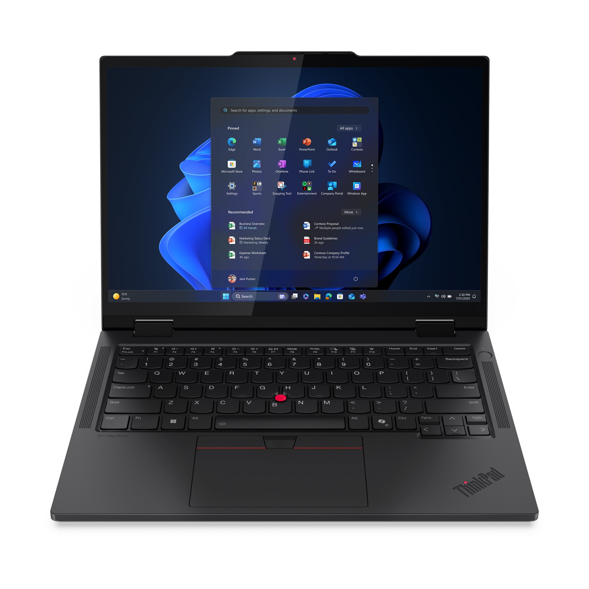 Lenovo ThinkPad T14s Gen 1 14" WUXGA Convertible Notebook, Intel Ultra 7 255U, 16GB RAM, 1TB SSD, Win11P - 21R3000WUS