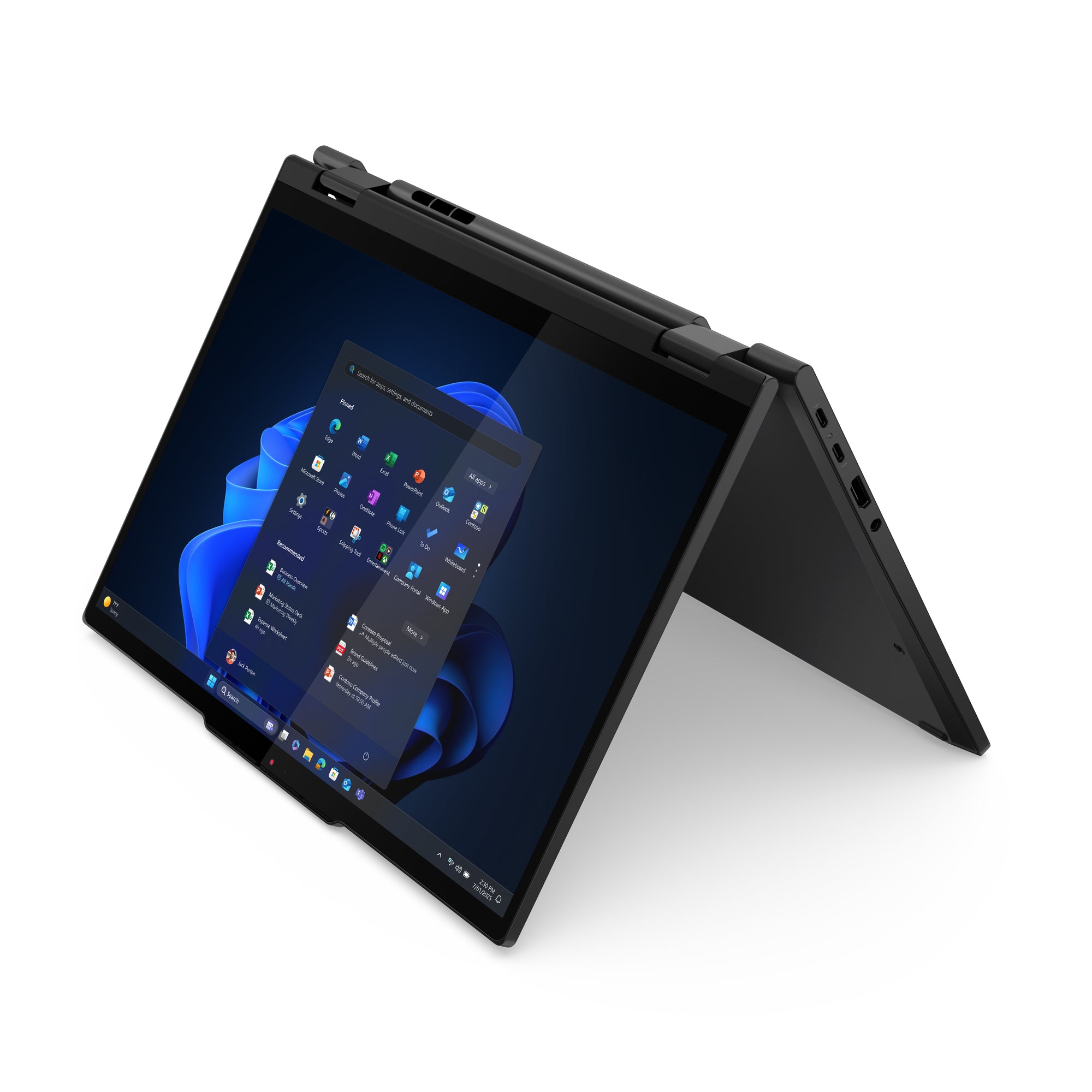 Lenovo ThinkPad T14s Gen 1 14" WUXGA Convertible Notebook, Intel Ultra 7 255U, 16GB RAM, 1TB SSD, Win11P - 21R3000WUS