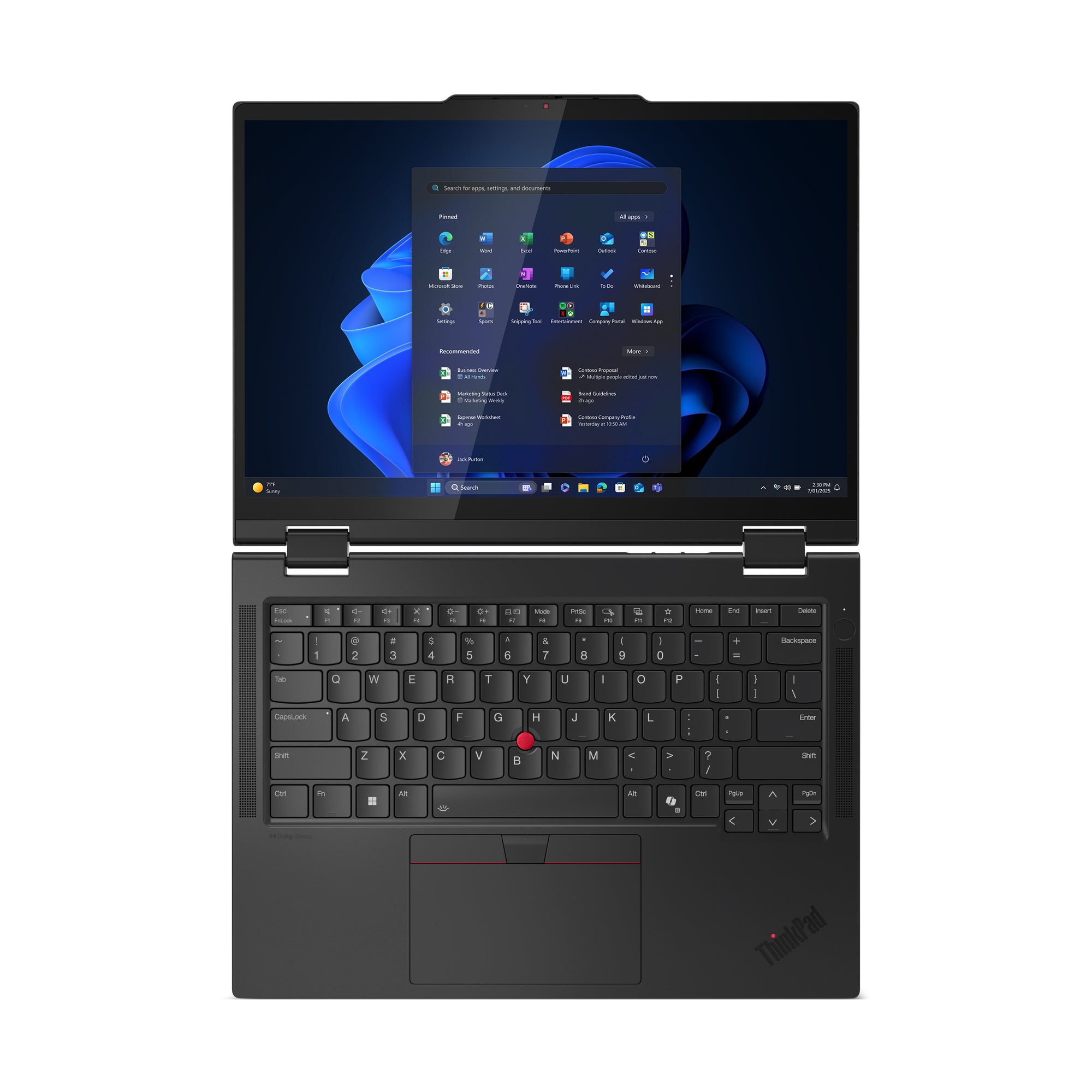 Lenovo ThinkPad T14s Gen 1 14" WUXGA Convertible Notebook, Intel Ultra 7 255U, 16GB RAM, 1TB SSD, Win11P - 21R3000WUS