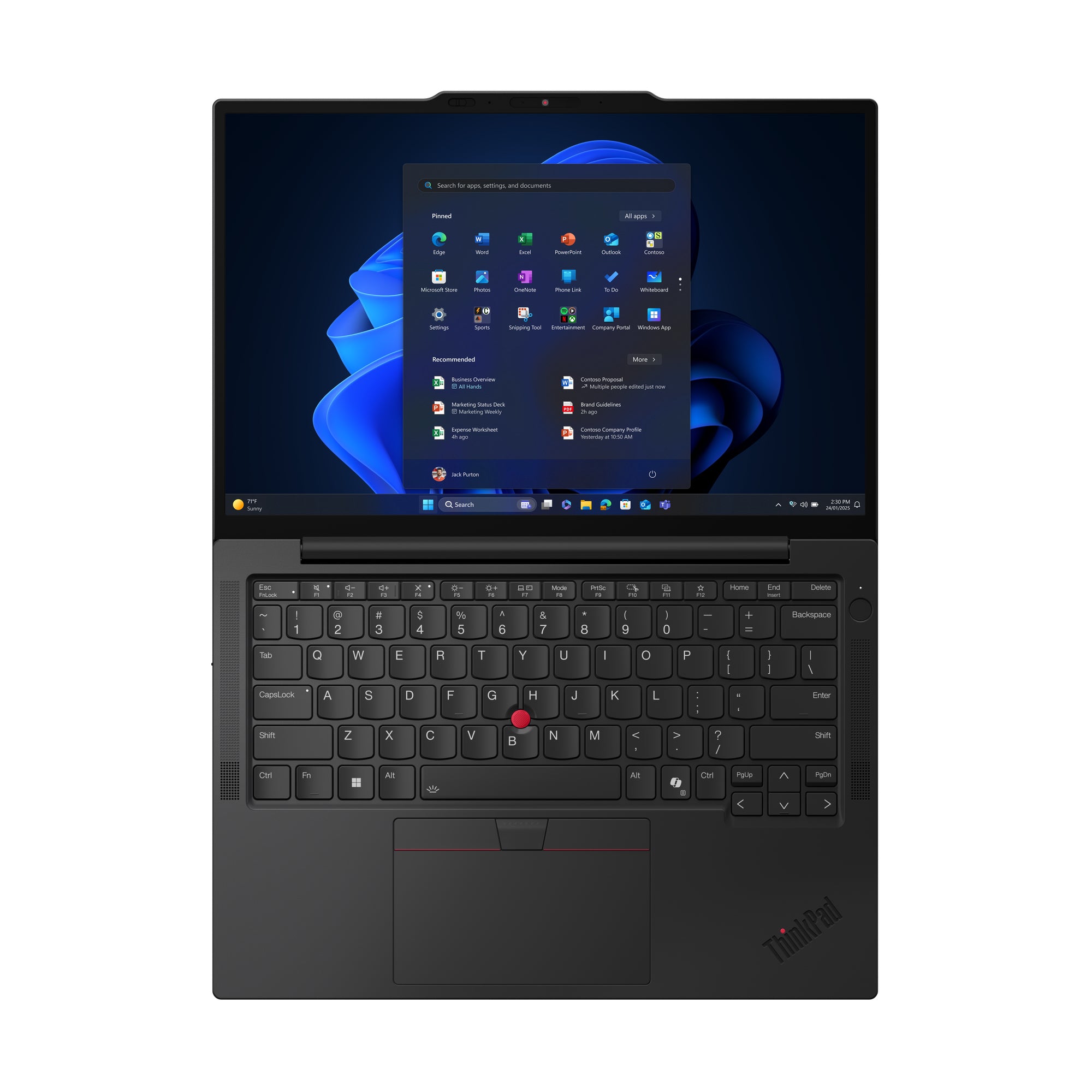 Lenovo ThinkPad X13 Gen 6 13.3" WUXGA Notebook, Intel Ultra 7 255U, 16GB RAM, 512GB SSD, Win11P - 21RK006AUS
