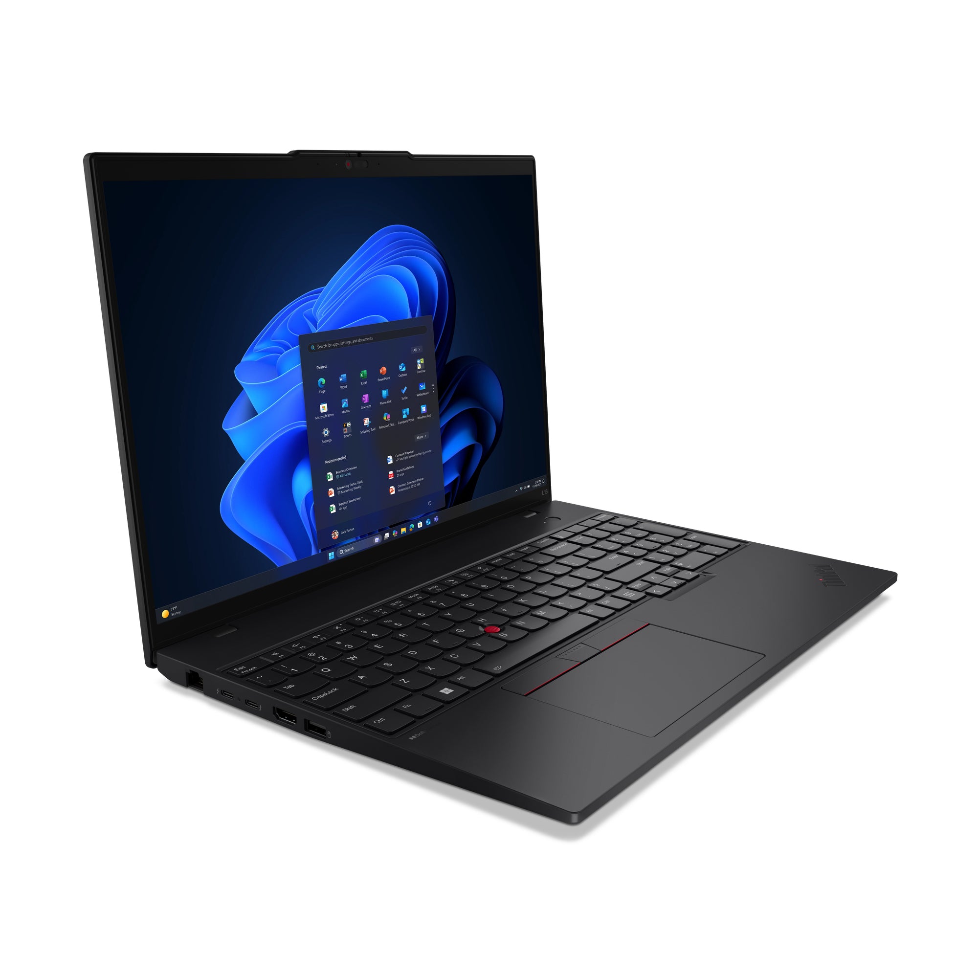 Lenovo ThinkPad L16 Gen 2 16" WUXGA Notebook, Intel Ultra 5 225U, 8GB RAM, 512GB SSD, Win11P - 21SBS2C900