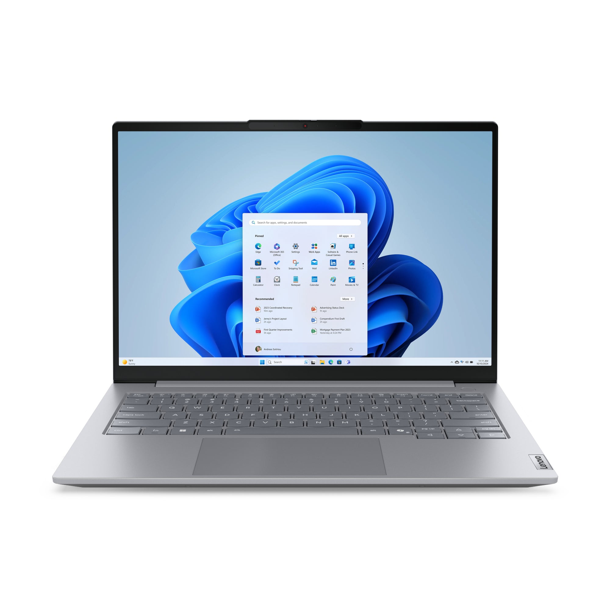 Lenovo ThinkBook 14 G8 IRL 14" WUXGA Notebook, Intel Core 5 210H, 16GB RAM, 512GB SSD, Win11P - 21SG000GUS