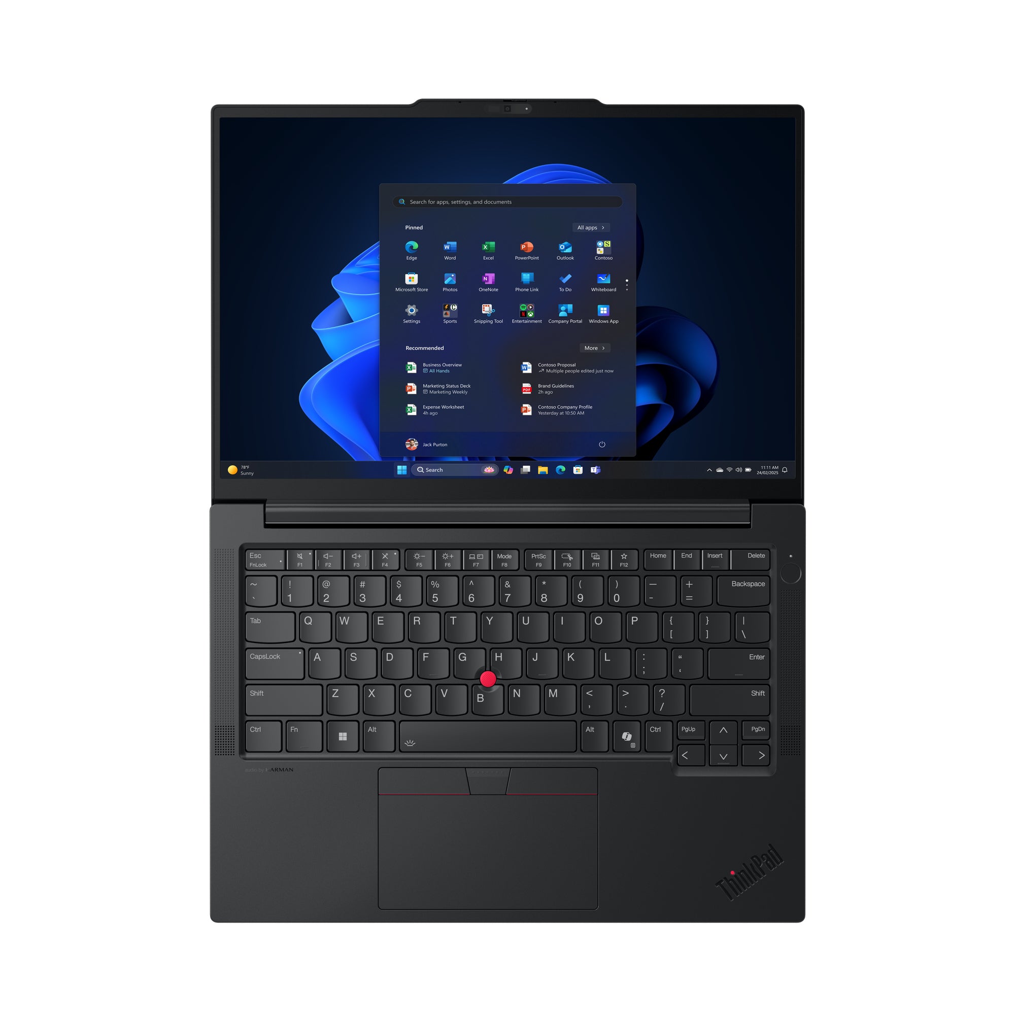 Lenovo ThinkPad E14 Gen 7 14" WUXGA Notebook, Intel Ultra 7 258V, 32GB RAM, 1TB SSD, Win11P - 21U2CTO1WW