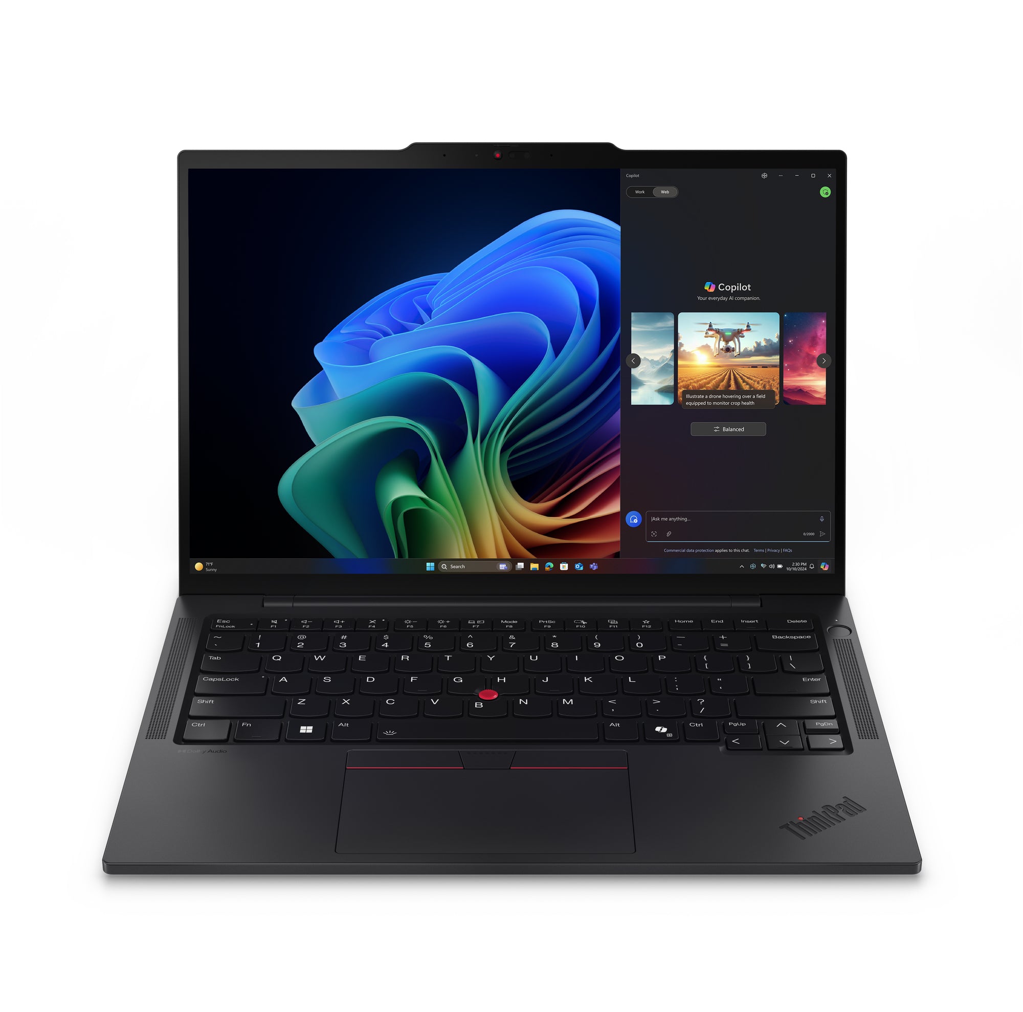 Lenovo ThinkPad T14s Gen 6 14" WUXGA Notebook, AMD Ryzen AI 5 PRO 340, 16GB RAM, 256GB SSD, Win11P - 21TB000CUS