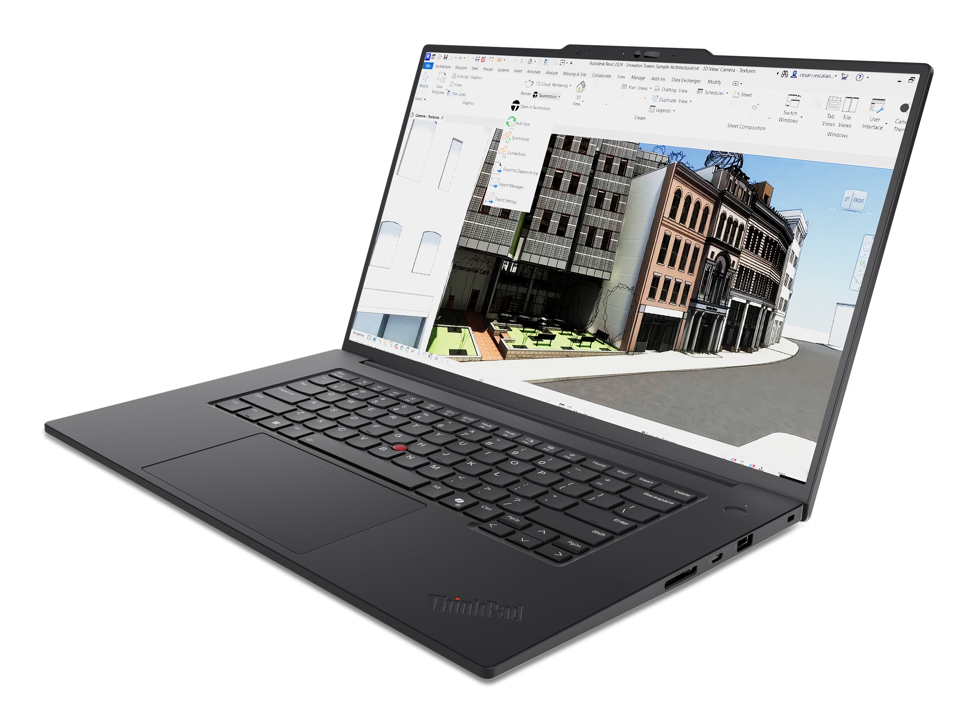 Lenovo ThinkPad T1g Gen 8 16" WQUXGA Notebook, Intel Ultra 7 255H, NVIDIA GeForce RTX 5060, 32GB RAM, 1TB SSD, Win11P - 21TD0010US