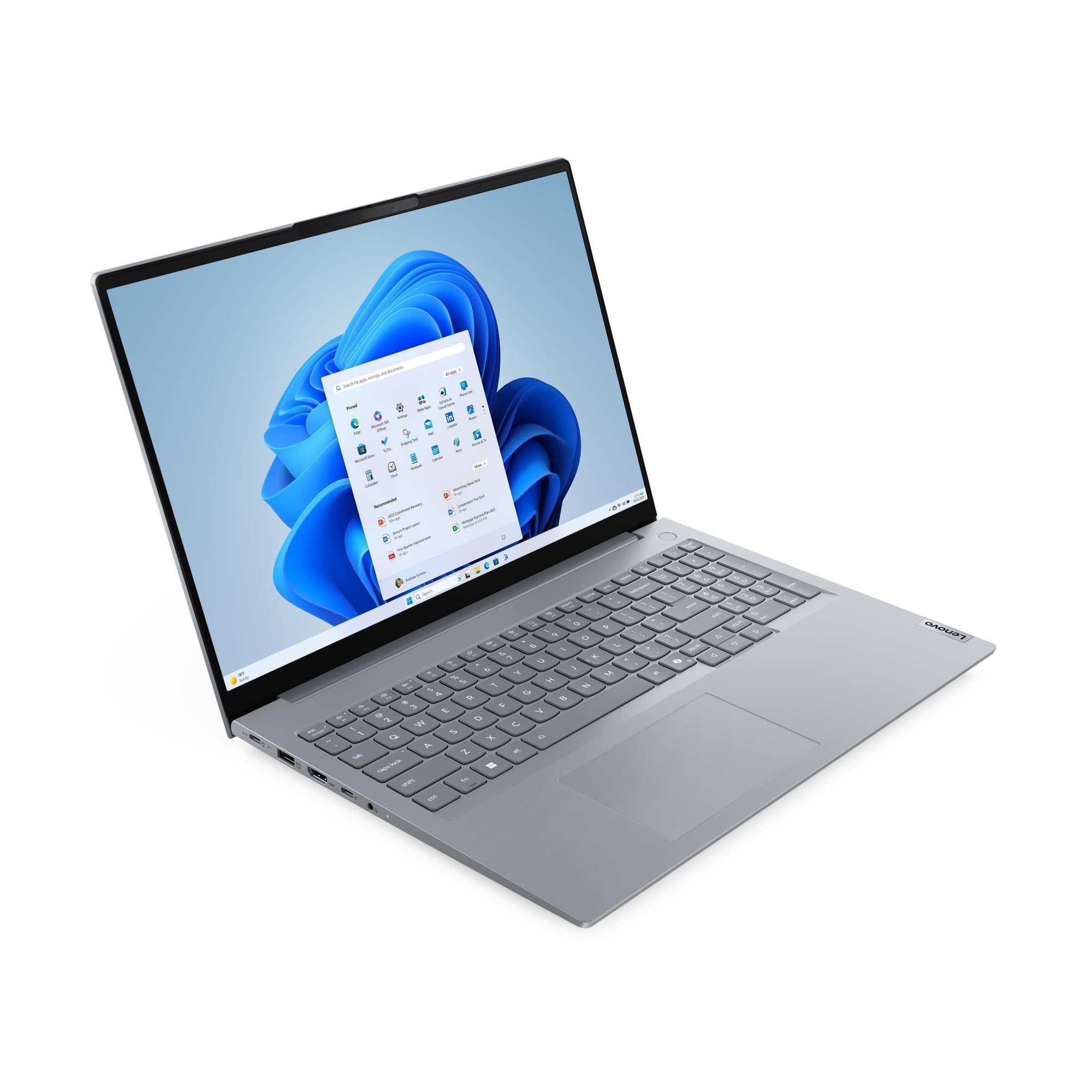 Lenovo ThinkBook 16 G9 IRL 16" WUXGA Notebook, Intel Core 5 210H, 16GB RAM, 512GB SSD, Win11P - 21US0004US