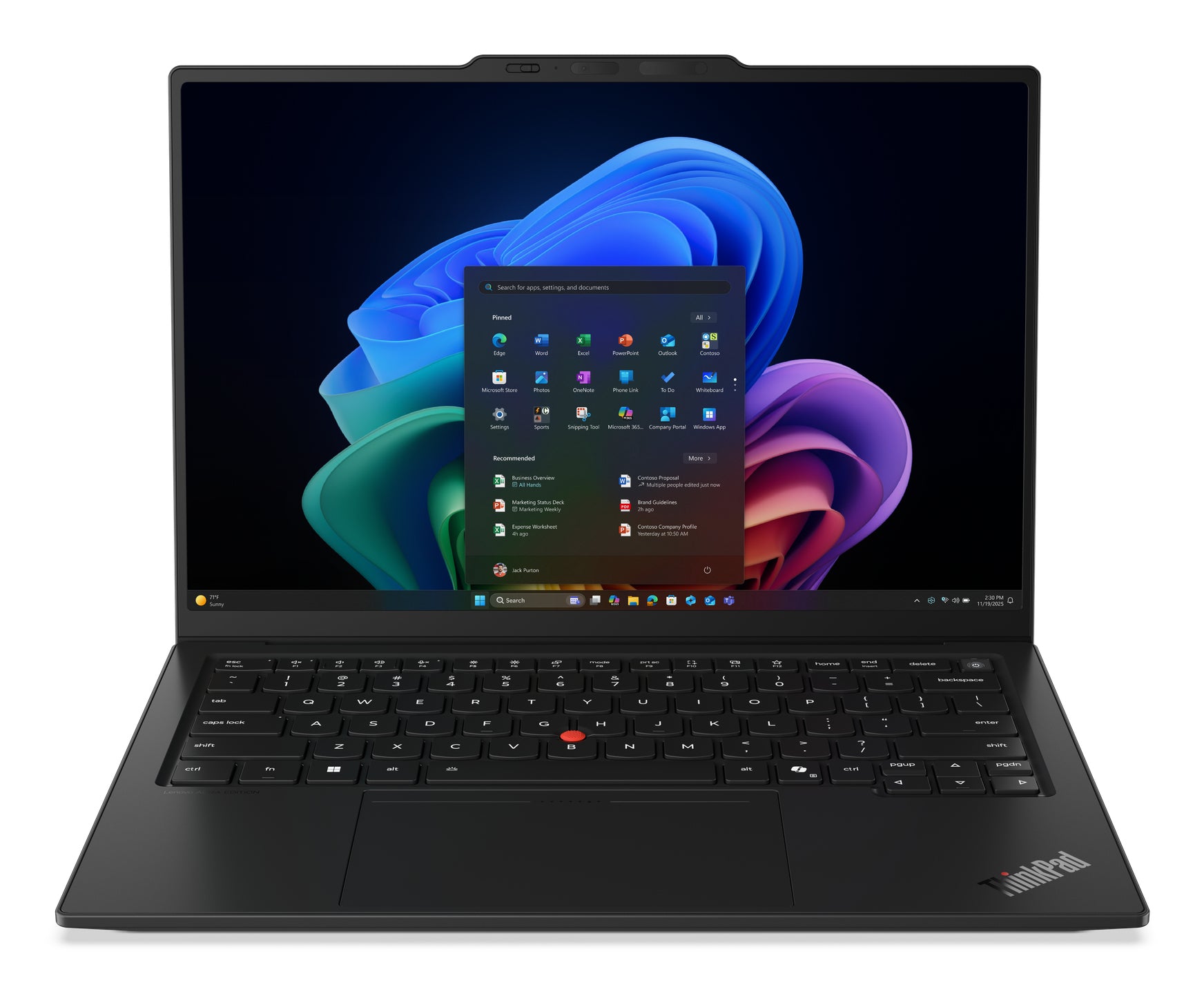Lenovo ThinkPad X1 Carbon Gen 14 14" WUXGA Notebook, Intel Ultra 7 365, 32GB RAM, 1TB SSD, Win11P - 21V7006GUS