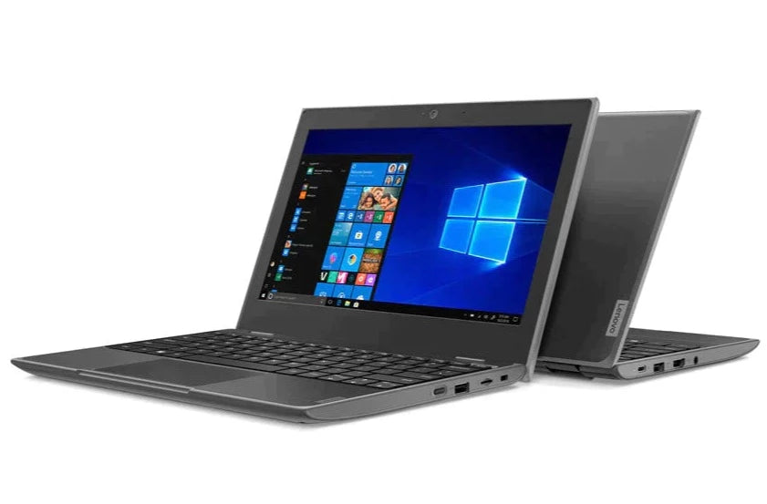 Lenovo 100e 2nd Gen 11.6" HD Notebook, Intel Celeron N4020, 1.10GHz, 4GB RAM, 128GB SSD, Win11P - 81M80084US