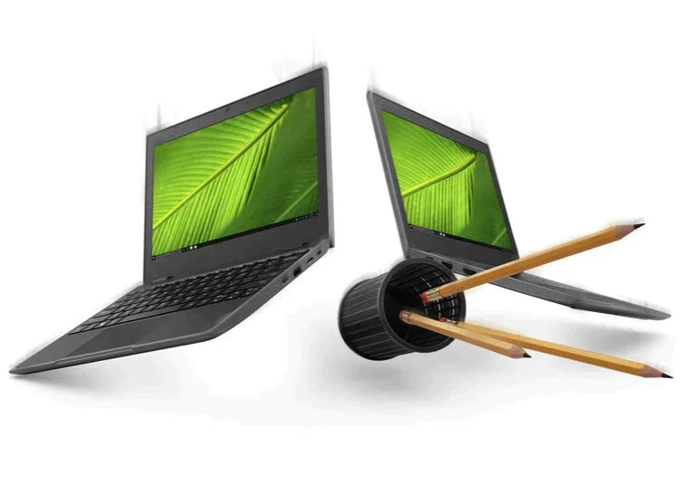 Lenovo 100e 2nd Gen 11.6" HD Notebook, Intel Celeron N4020, 1.10GHz, 4GB RAM, 128GB SSD, Win11P - 81M80084US