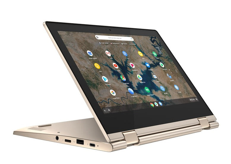 Lenovo IdeaPad Flex 3 CB 11IGL05 11.6" HD Convertible Chromebook, Intel Celeron N4020, 1.10GHz, 4GB RAM, 64GB eMMC, ChromeOS - 82BB0008US (Refurbished)