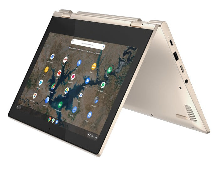 Lenovo IdeaPad Flex 3 CB 11IGL05 11.6" HD Convertible Chromebook, Intel Celeron N4020, 1.10GHz, 4GB RAM, 64GB eMMC, ChromeOS - 82BB0008US (Refurbished)