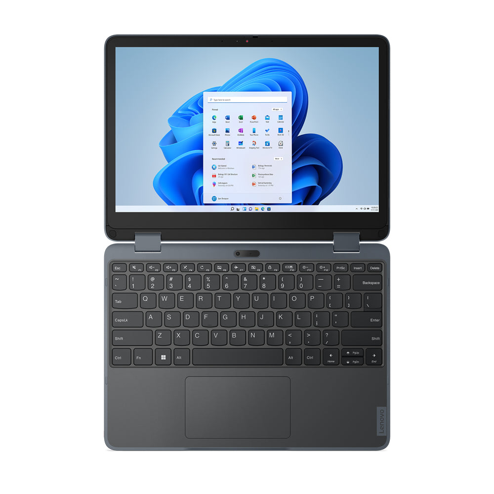 Lenovo 500w Yoga Gen 4 12.2" WUXGA Convertible Notebook, Intel N200, 8GB RAM, 128GB SSD, Win11P - 82VQ0007US