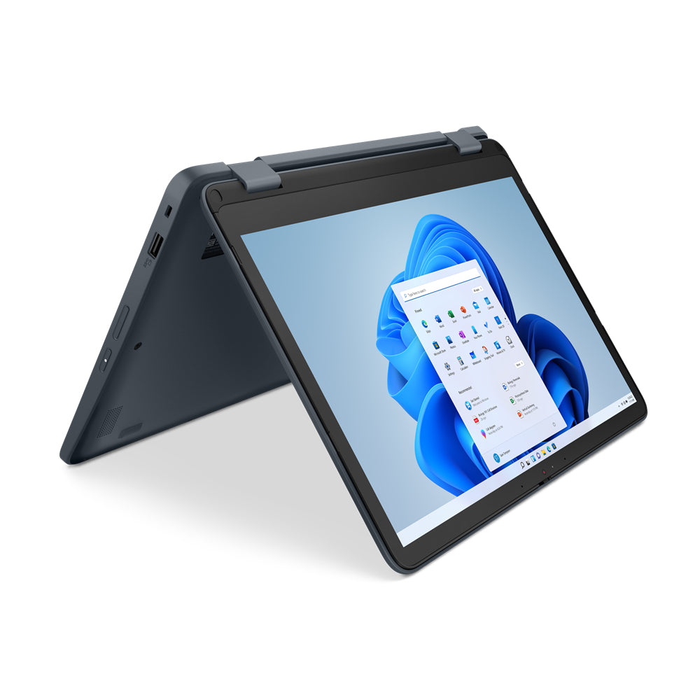 Lenovo 500w Yoga Gen 4 12.2" WUXGA Convertible Notebook, Intel N200, 8GB RAM, 128GB SSD, Win11P - 82VQ0007US
