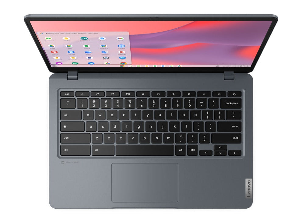 Lenovo 14e Gen 3 14" HD Chromebook, Intel N100, 0.8GHz, 4GB RAM, 32GB eMMC, ChromeOS - 82W60000US