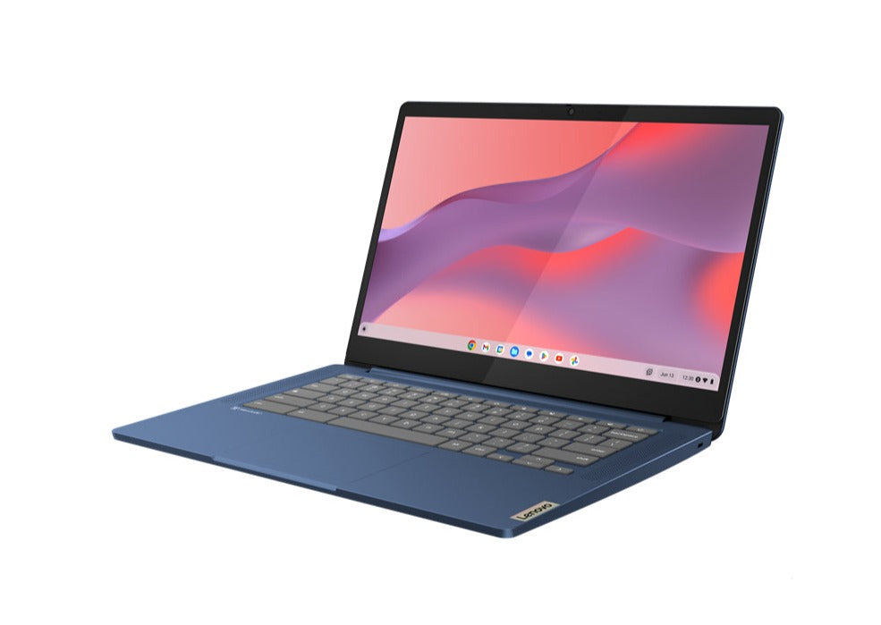 Lenovo IdeaPad Slim 3 14M868 14" FHD Chromebook, MediaTek Kompanio 520, 4GB RAM, 64GB eMMC, ChromeOS - 82XJ002DUS (Refurbished)