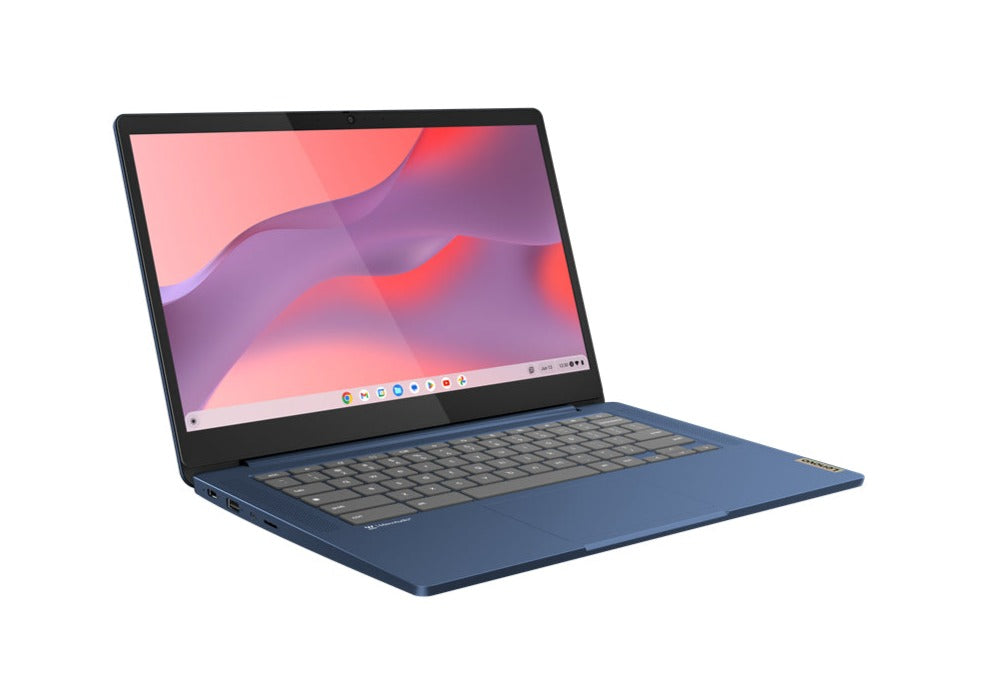 Lenovo IdeaPad Slim 3 14M868 14" FHD Chromebook, MediaTek Kompanio 520, 4GB RAM, 64GB eMMC, ChromeOS - 82XJ002DUS (Refurbished)
