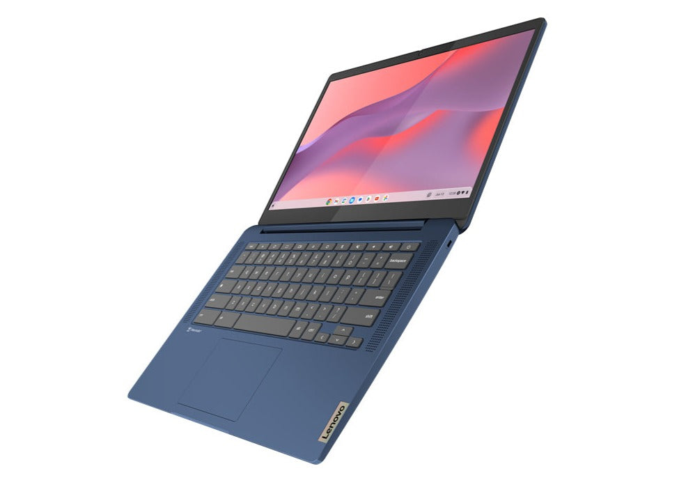 Lenovo IdeaPad Slim 3 14M868 14" FHD Chromebook, MediaTek Kompanio 520, 4GB RAM, 64GB eMMC, ChromeOS - 82XJ002DUS (Refurbished)