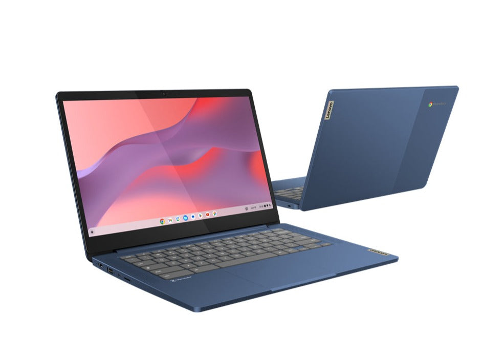 Lenovo IdeaPad Slim 3 14M868 14" FHD Chromebook, MediaTek Kompanio 520, 4GB RAM, 64GB eMMC, ChromeOS - 82XJ002DUS (Refurbished)
