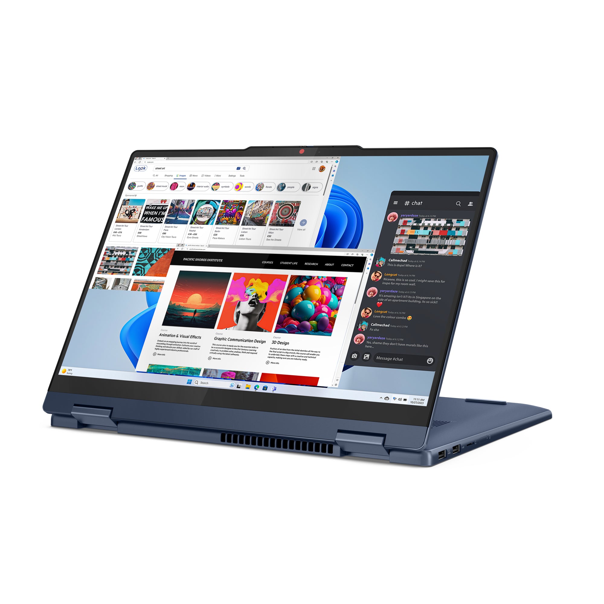 Lenovo IdeaPad 5 14AHP9 14" WUXGA Convertible Notebook, AMD R5-8645HS, 4.30GHz, 16GB RAM, 1TB SSD, Win11H - 83DR000SUS (Refurbished)