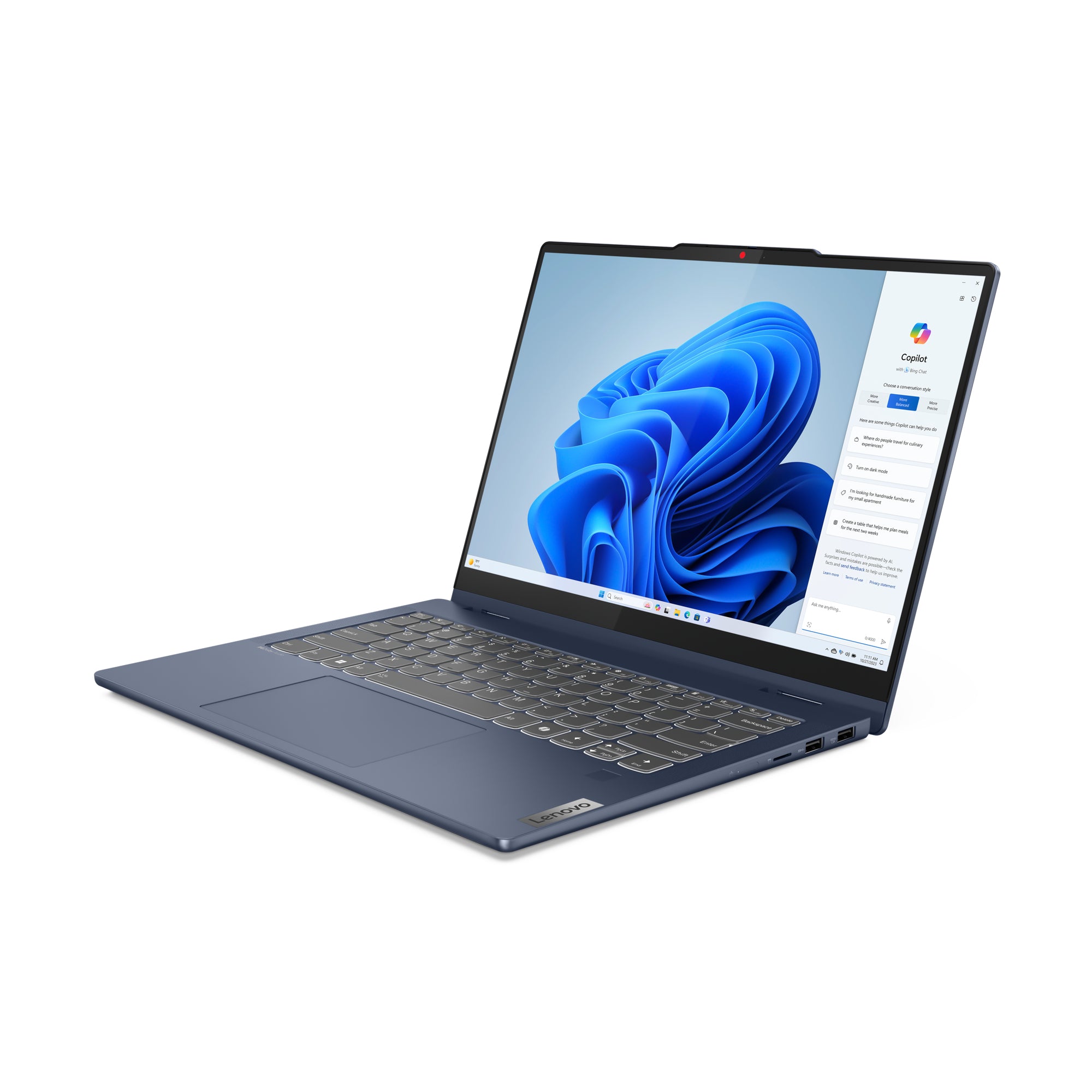 Lenovo IdeaPad 5 14IRU9 14" WUXGA Convertible Notebook, Intel 5 120U, 1.40GHz, 8GB RAM, 256GB SSD, Win11H - 83DT000MUS
