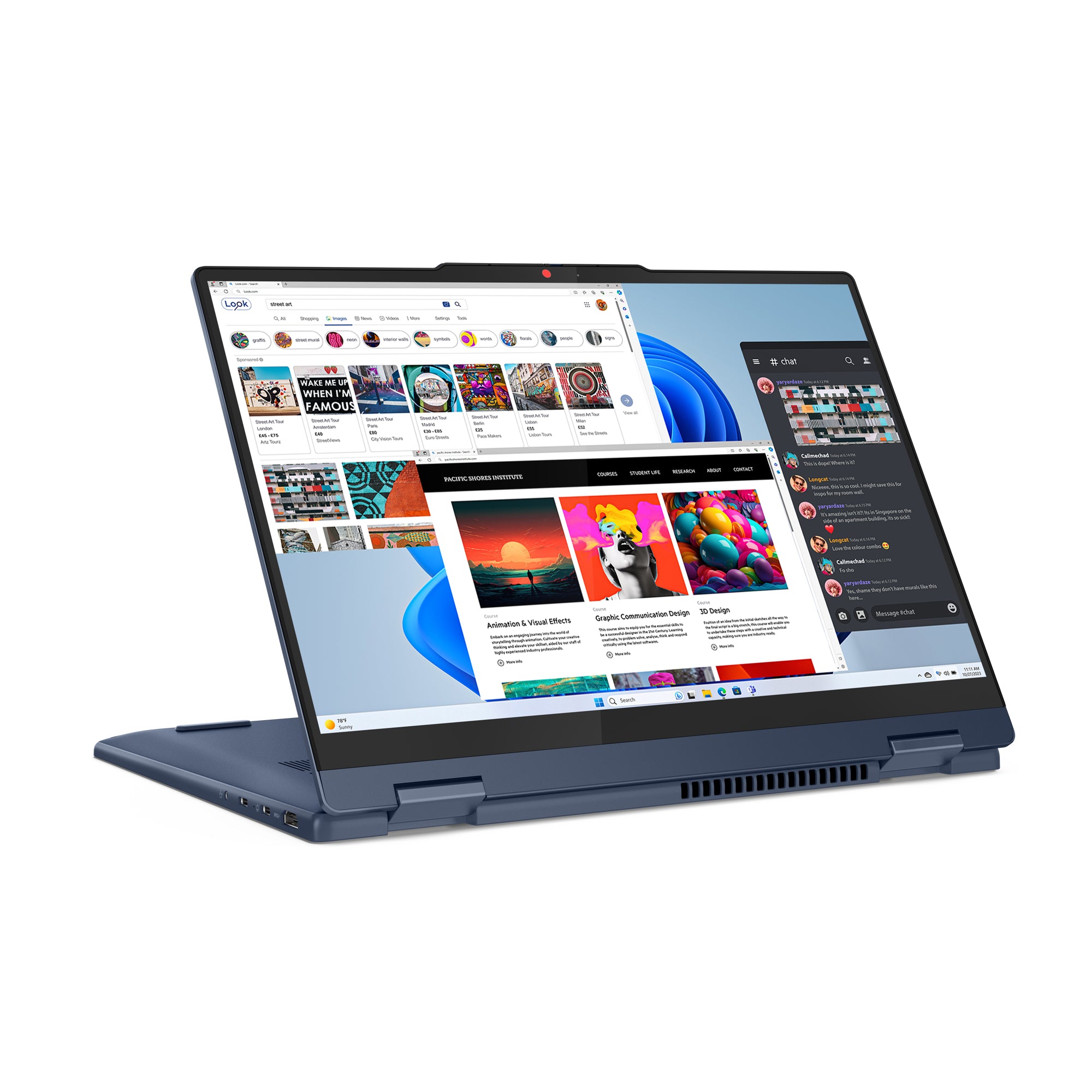 Lenovo IdeaPad 5 14IRU9 14" WUXGA Convertible Notebook, Intel 5 120U, 1.40GHz, 8GB RAM, 256GB SSD, Win11H - 83DT000MUS