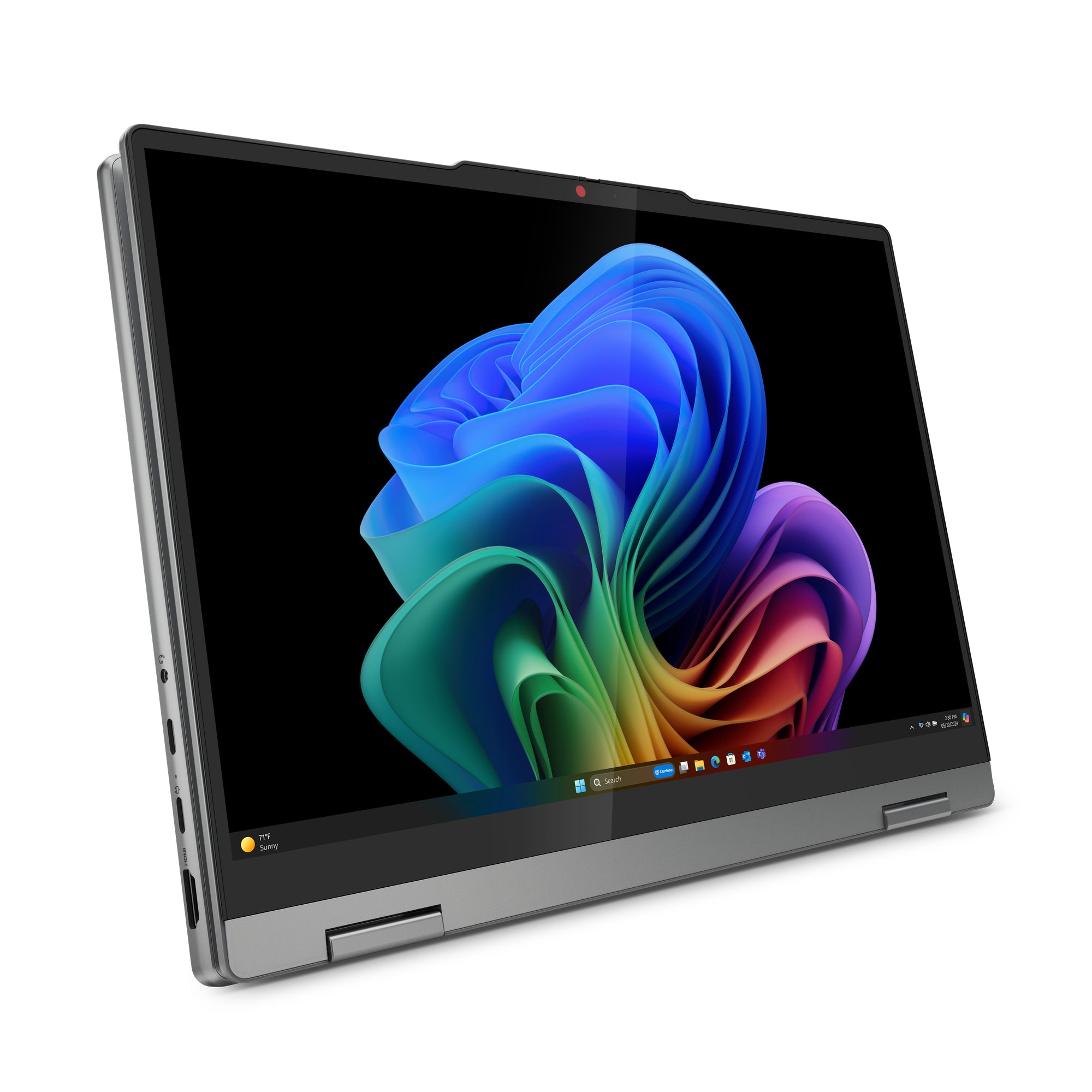 Lenovo IdeaPad 5 14Q8X9 14" WUXGA Convertible Notebook, Snapdragon X Plus, 3.40GHz, 16GB RAM, 1TB SSD, Win11H - 83GH0000US