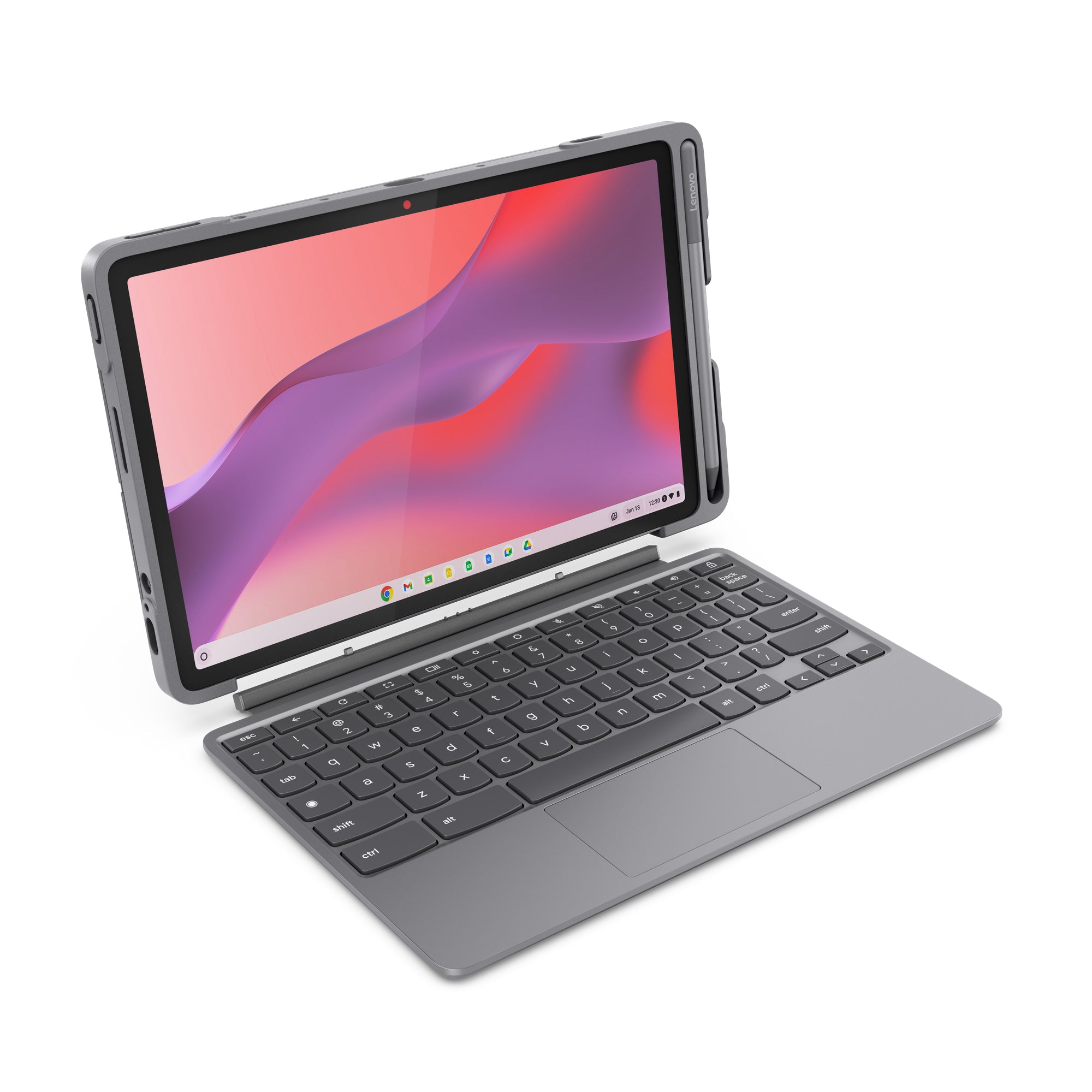 Lenovo Duet EDU G2 10.95" WUXGA Chromebook, MediaTek Kompanio 838, 4GB RAM, 64GB eMMC, ChromeOS - 83HJ0002UB