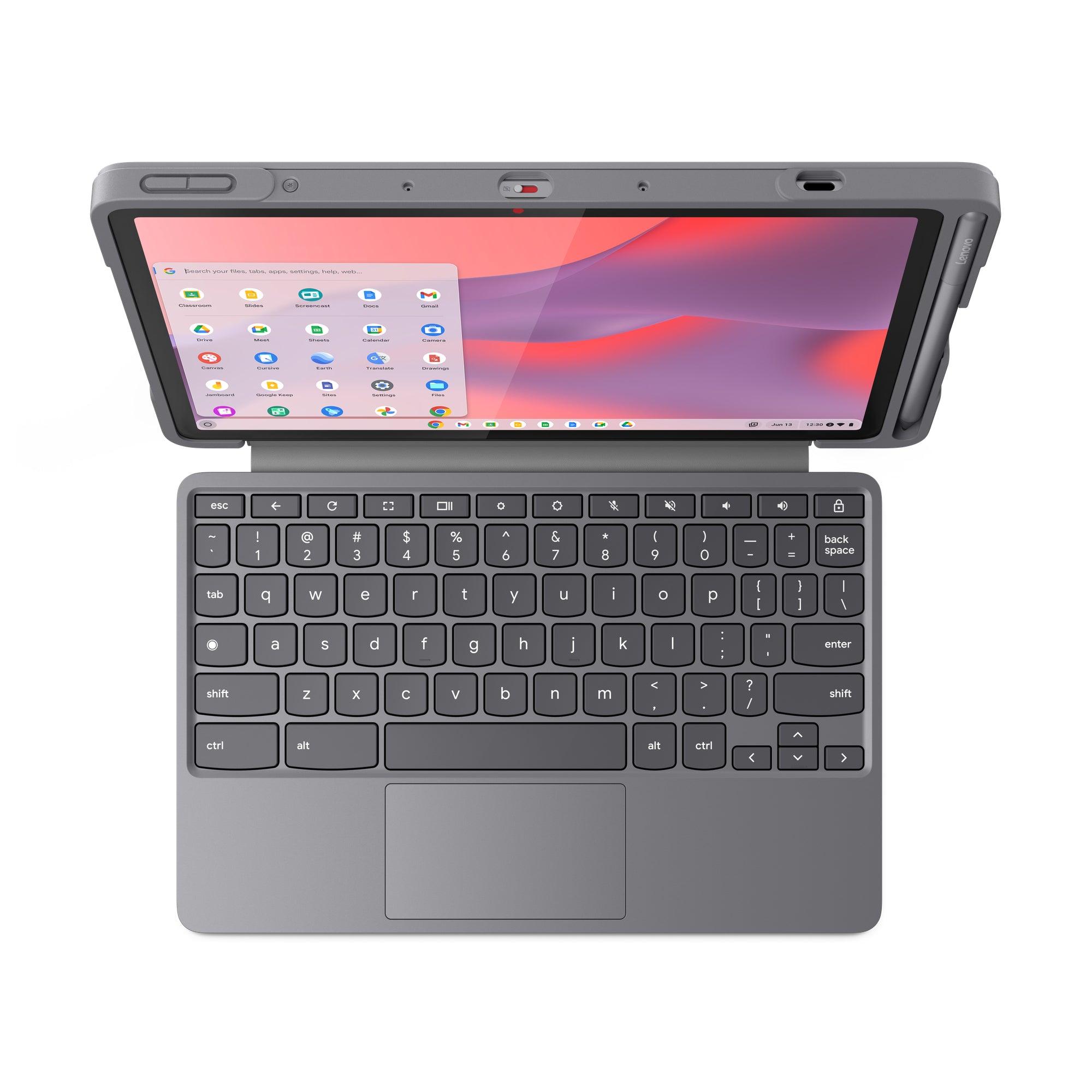Lenovo Duet EDU G2 10.95" WUXGA Chromebook, MediaTek Kompanio 838, 4GB RAM, 64GB eMMC, ChromeOS - 83HJ0002UB
