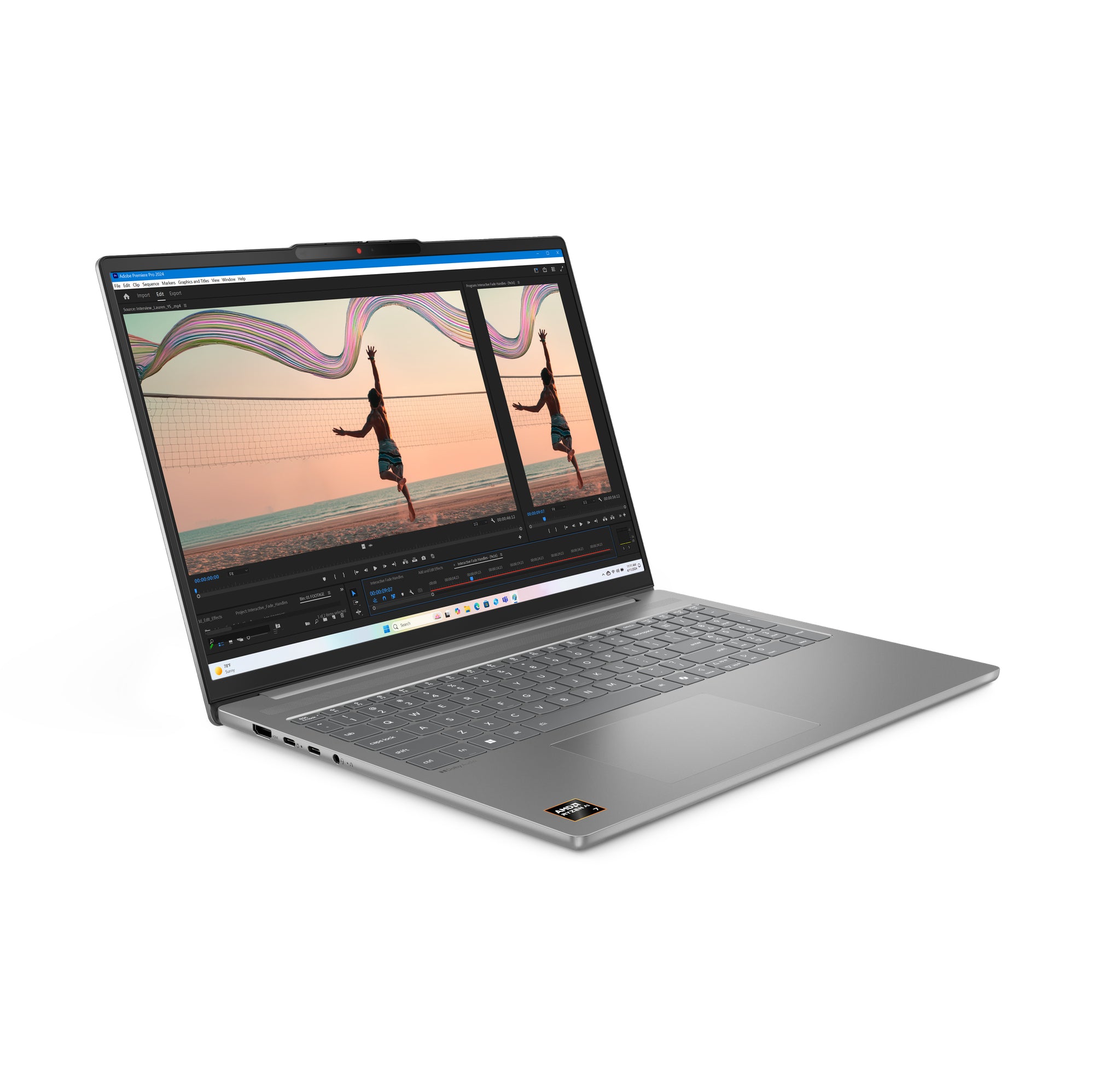 Lenovo IdeaPad Slim 5 16AKP10 16" WUXGA Notebook, AMD Ryzen AI 5 340, 16GB RAM, 1TB SSD, Win11H - 83HY001JUS