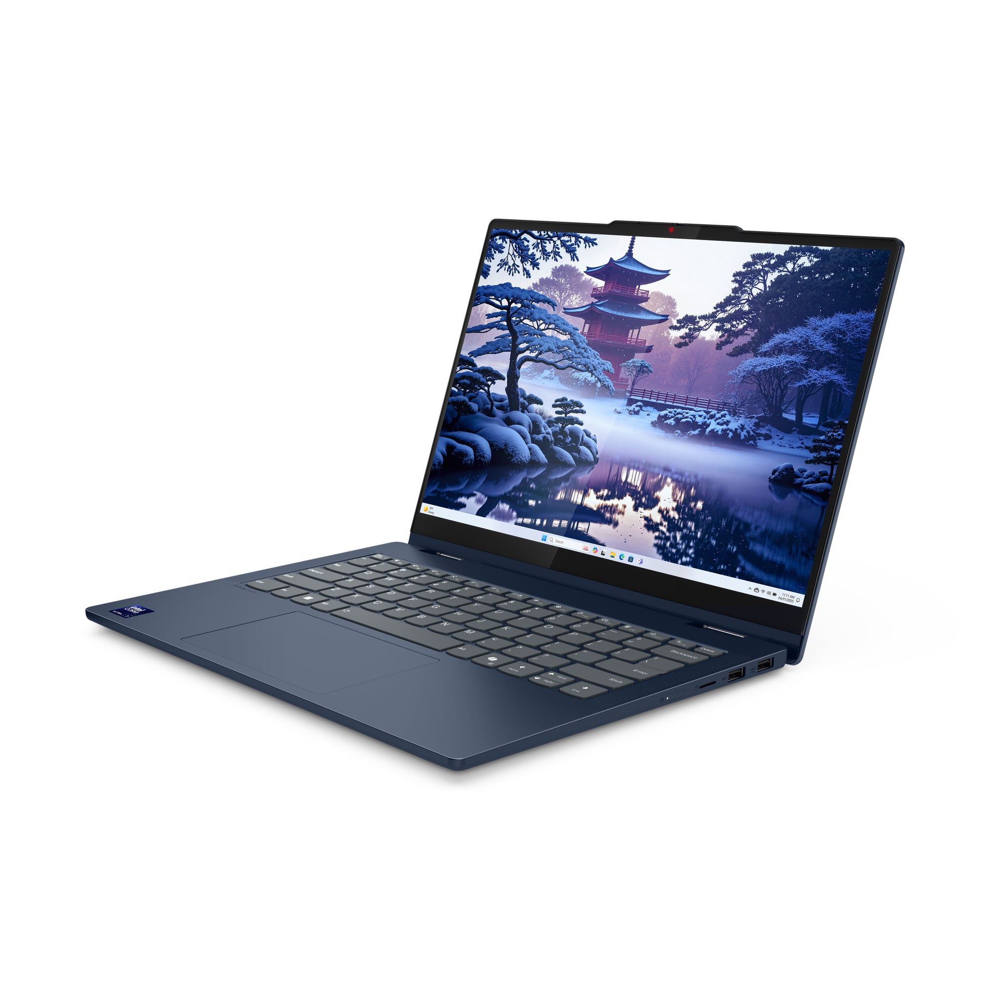 Lenovo IdeaPad 5 14IAL10 14" WUXGA Convertible Notebook, Intel Ultra 5 225U, 8GB RAM, 256GB SSD, Win11H - 83KR001HUS