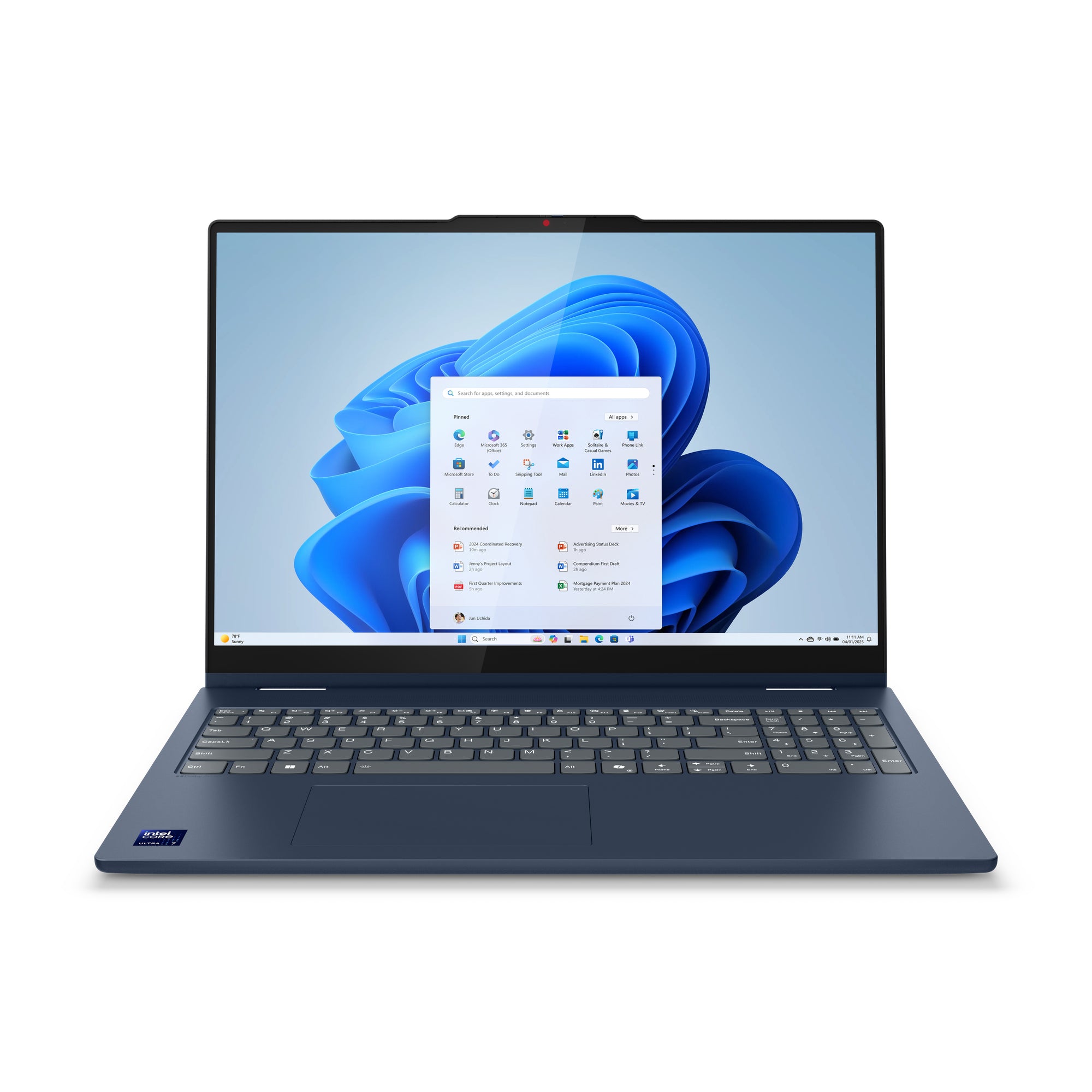 Lenovo IdeaPad 5 16IAL10 16" WUXGA Convertible Notebook, Intel Ultra 7 255U, 16GB RAM, 512GB SSD, Win11H - 83KS001MUS